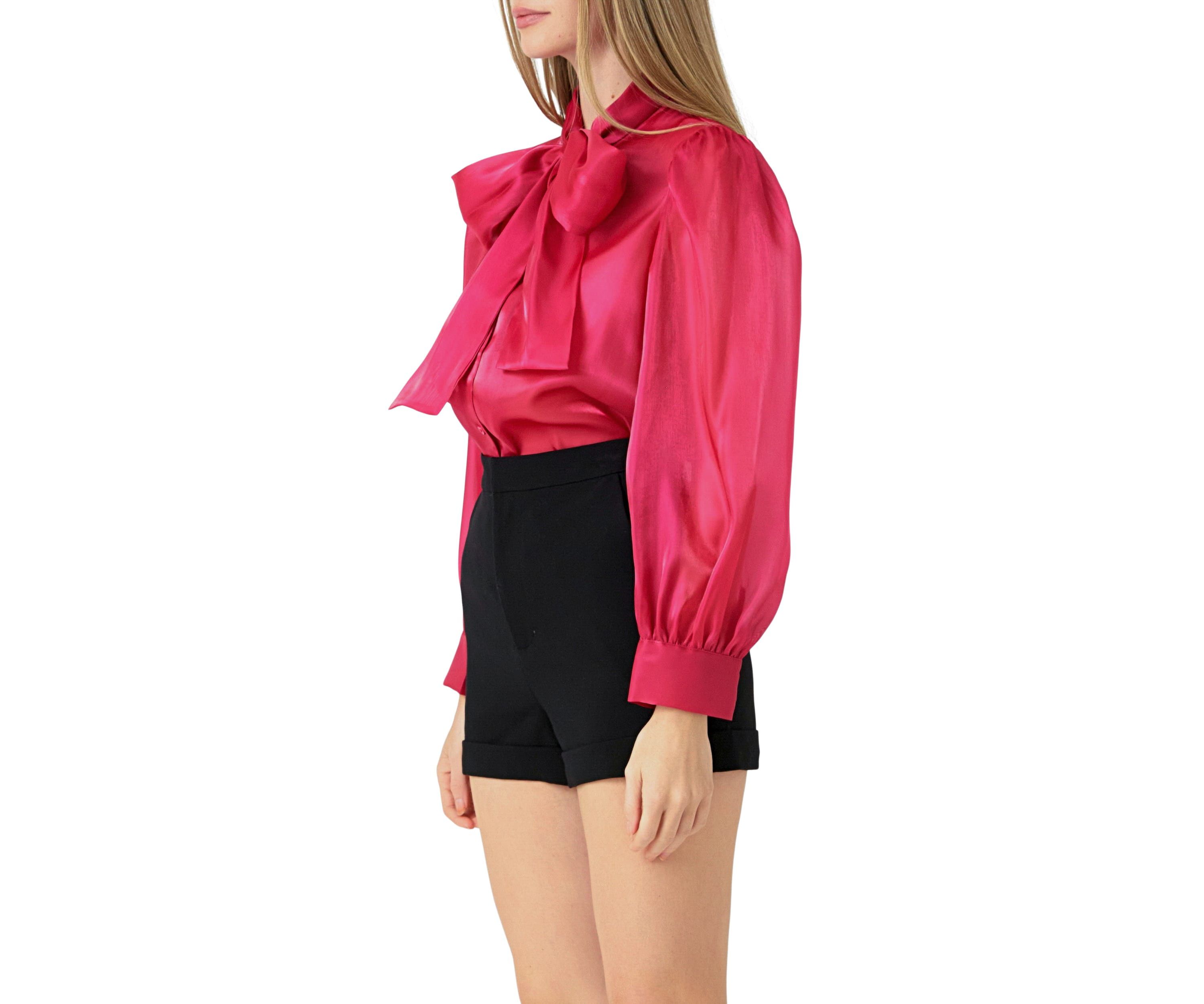 Organza Blouse Top