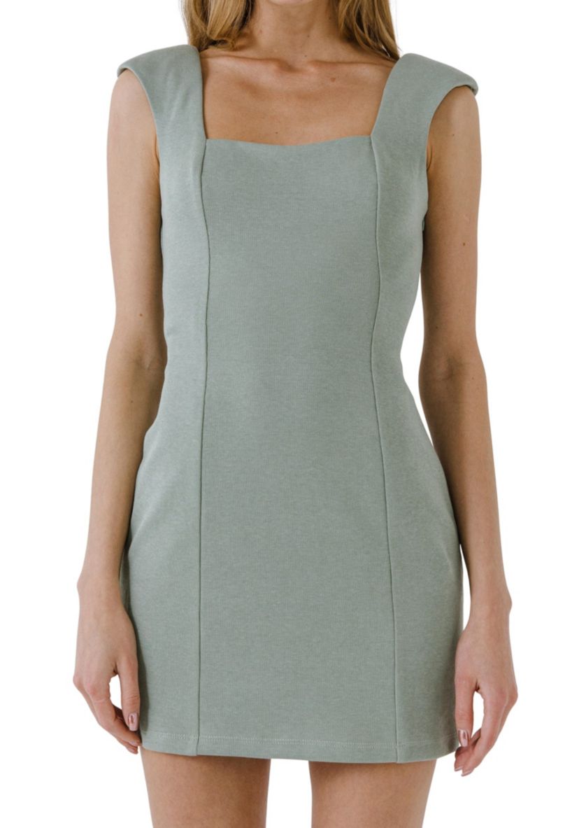 Cap Sleeve Knit Dress