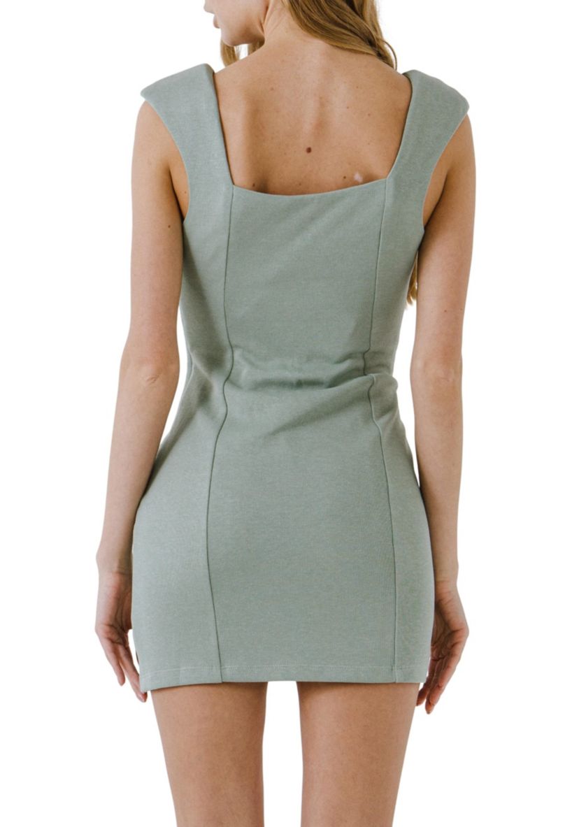 Cap Sleeve Knit Dress