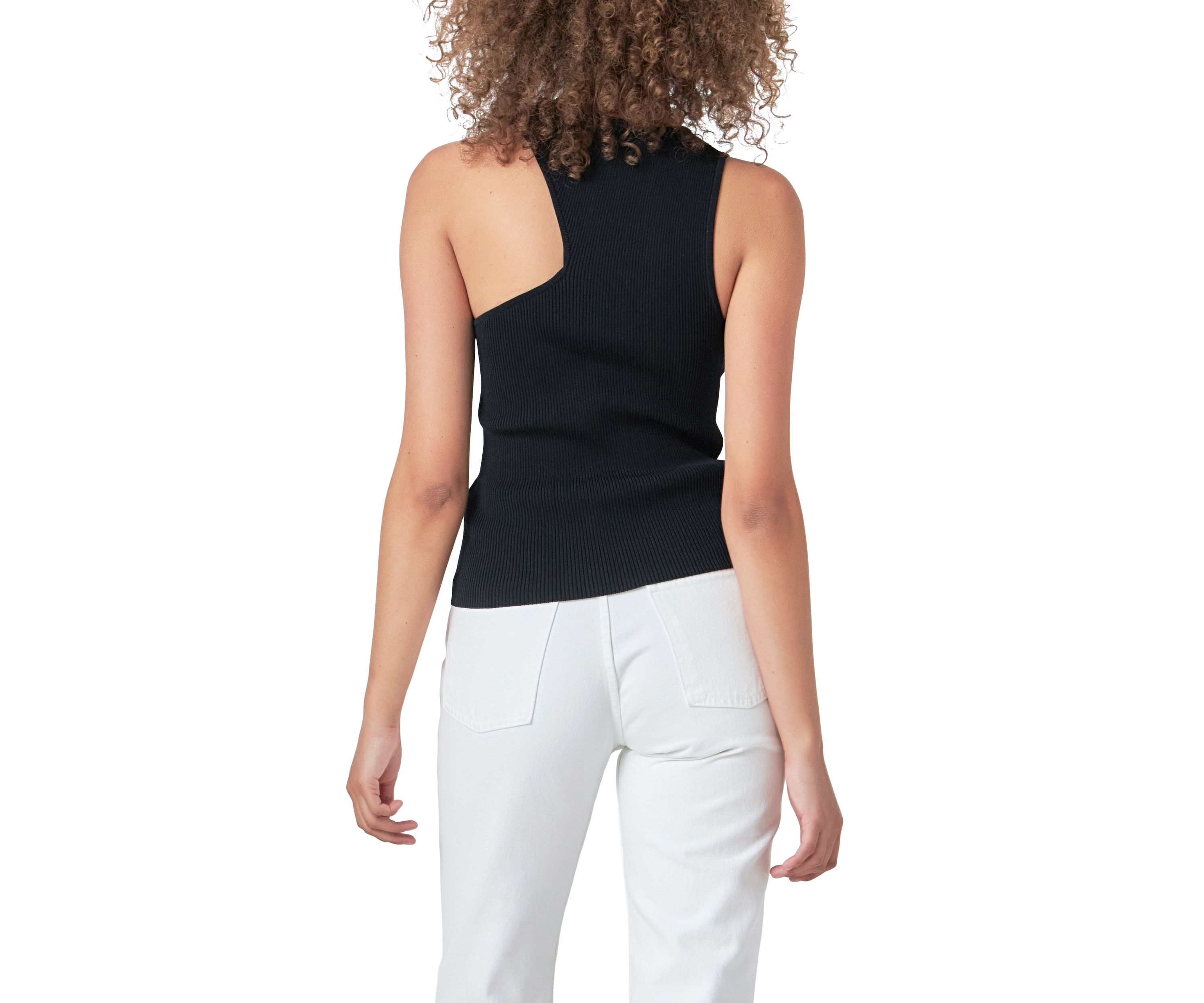 Cutout Knit Top