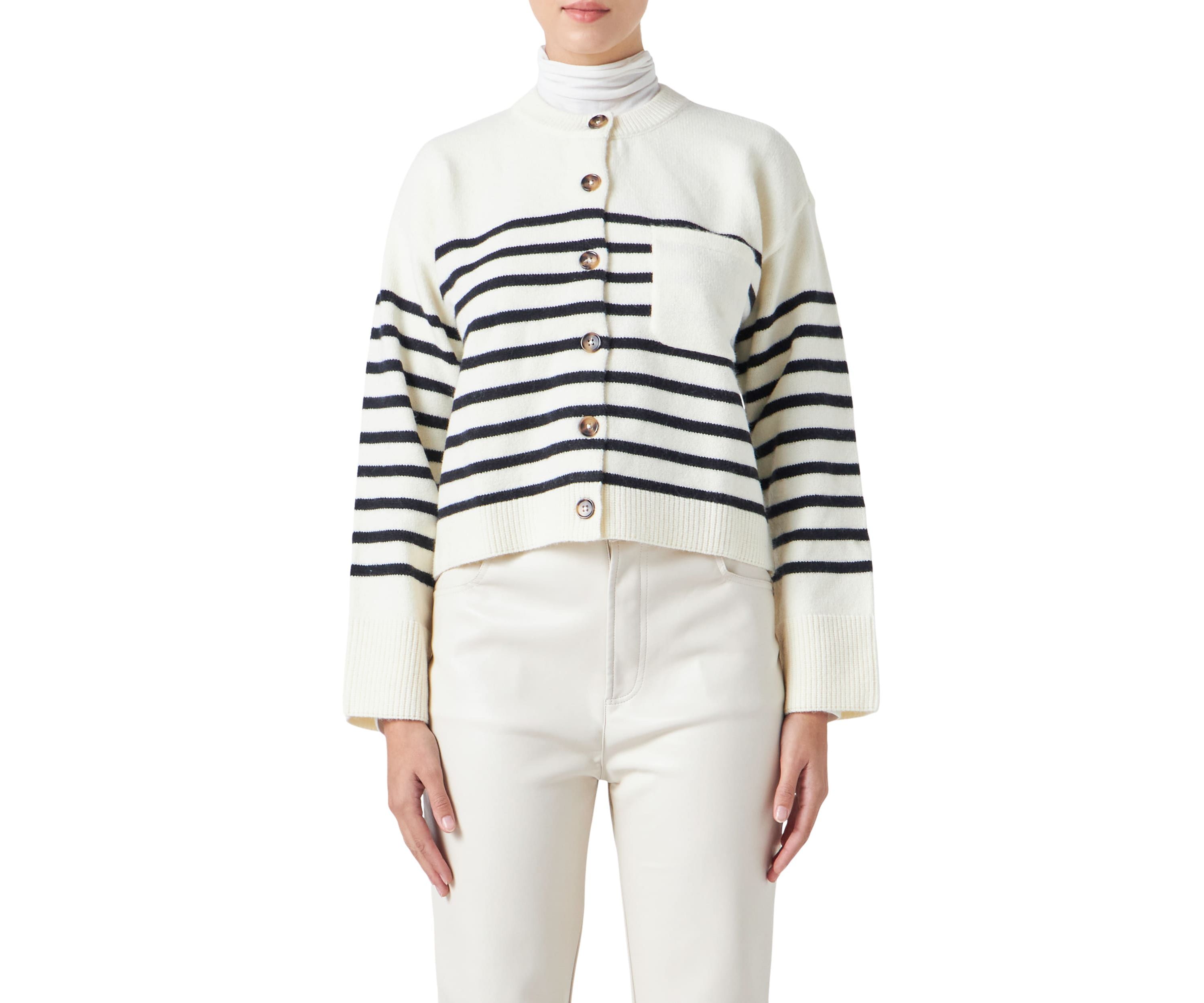 Striped Cardigan