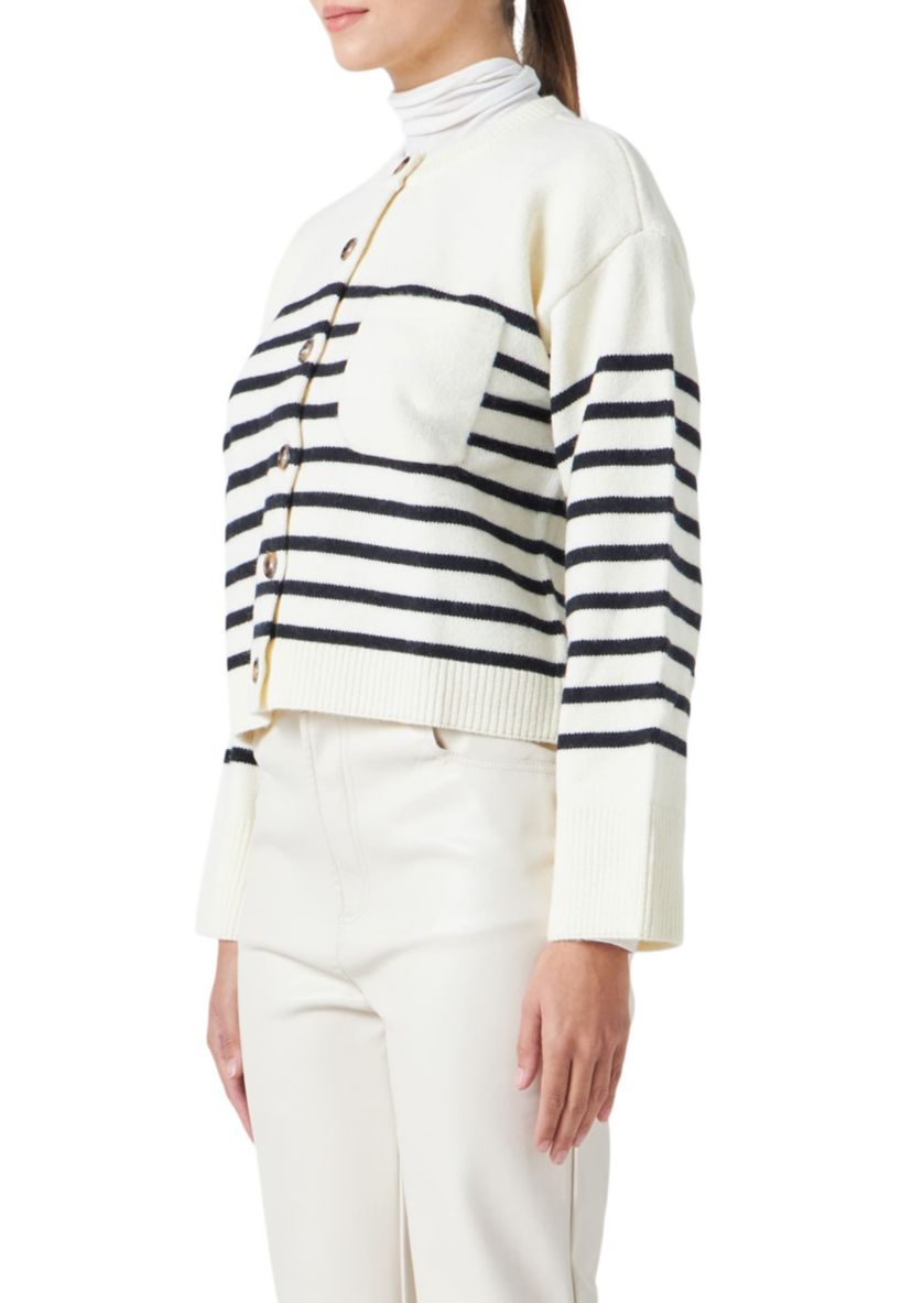Striped Cardigan