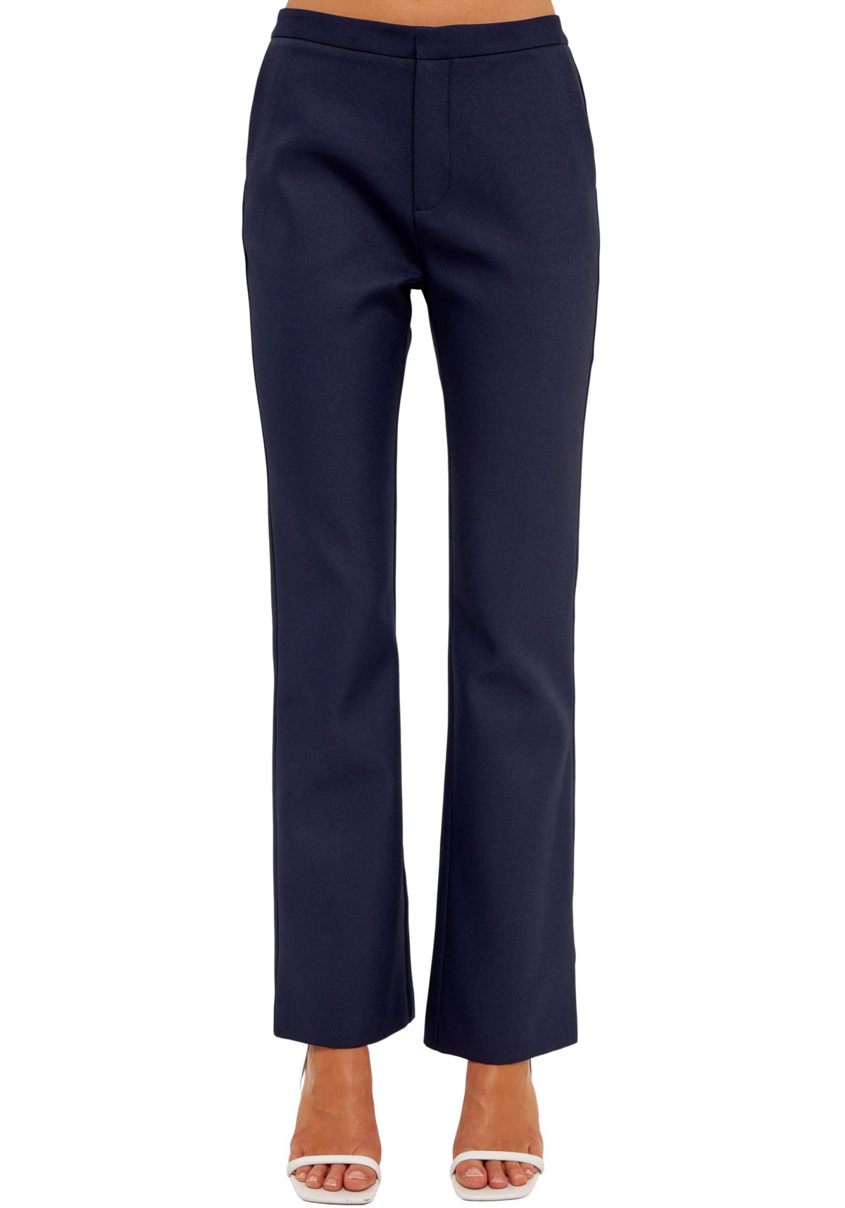 Low Waist Slim Fit Trousers