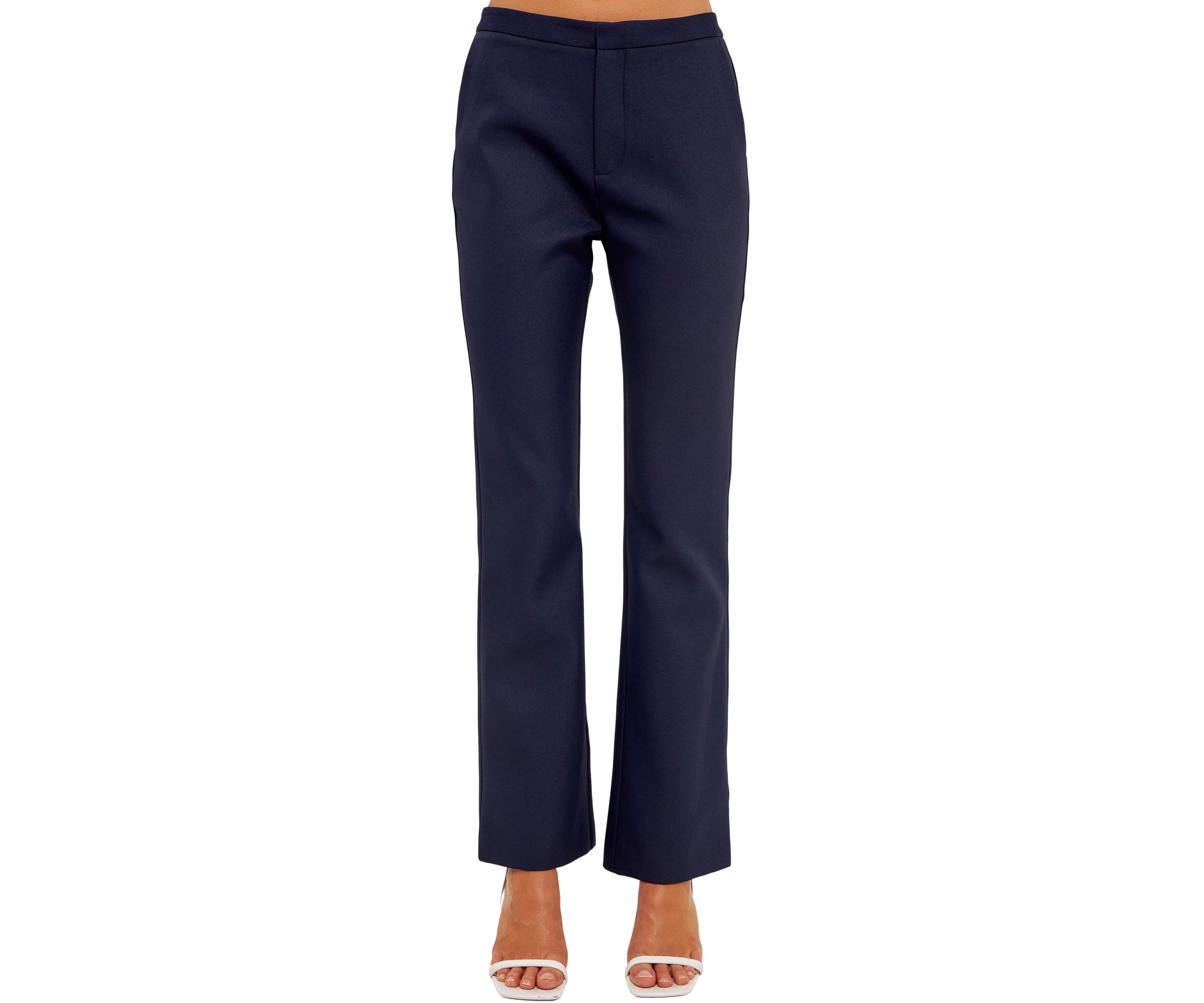 Low Waist Slim Fit Trousers