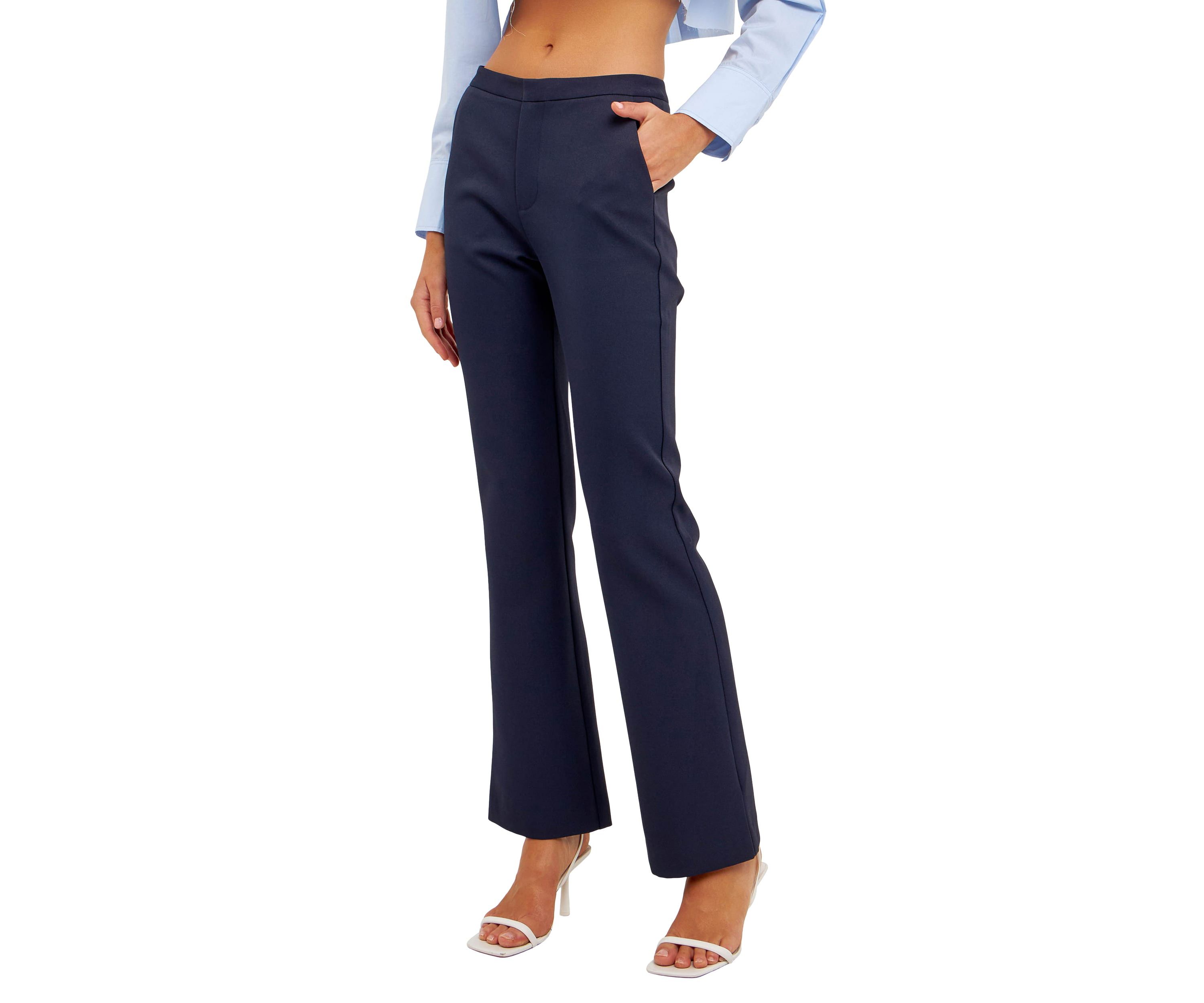 Low Waist Slim Fit Trousers