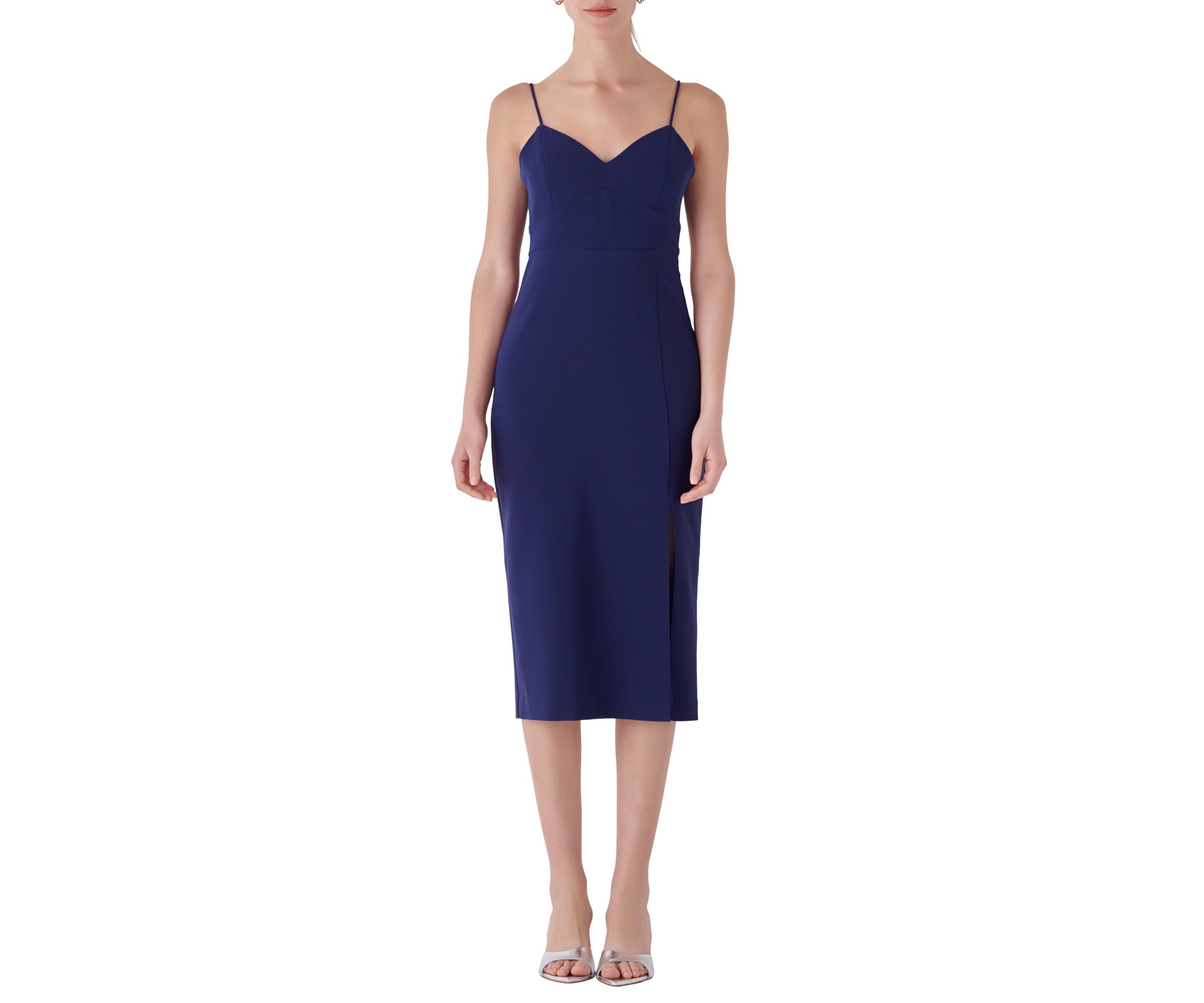 Strappy Midi Pencil Dress