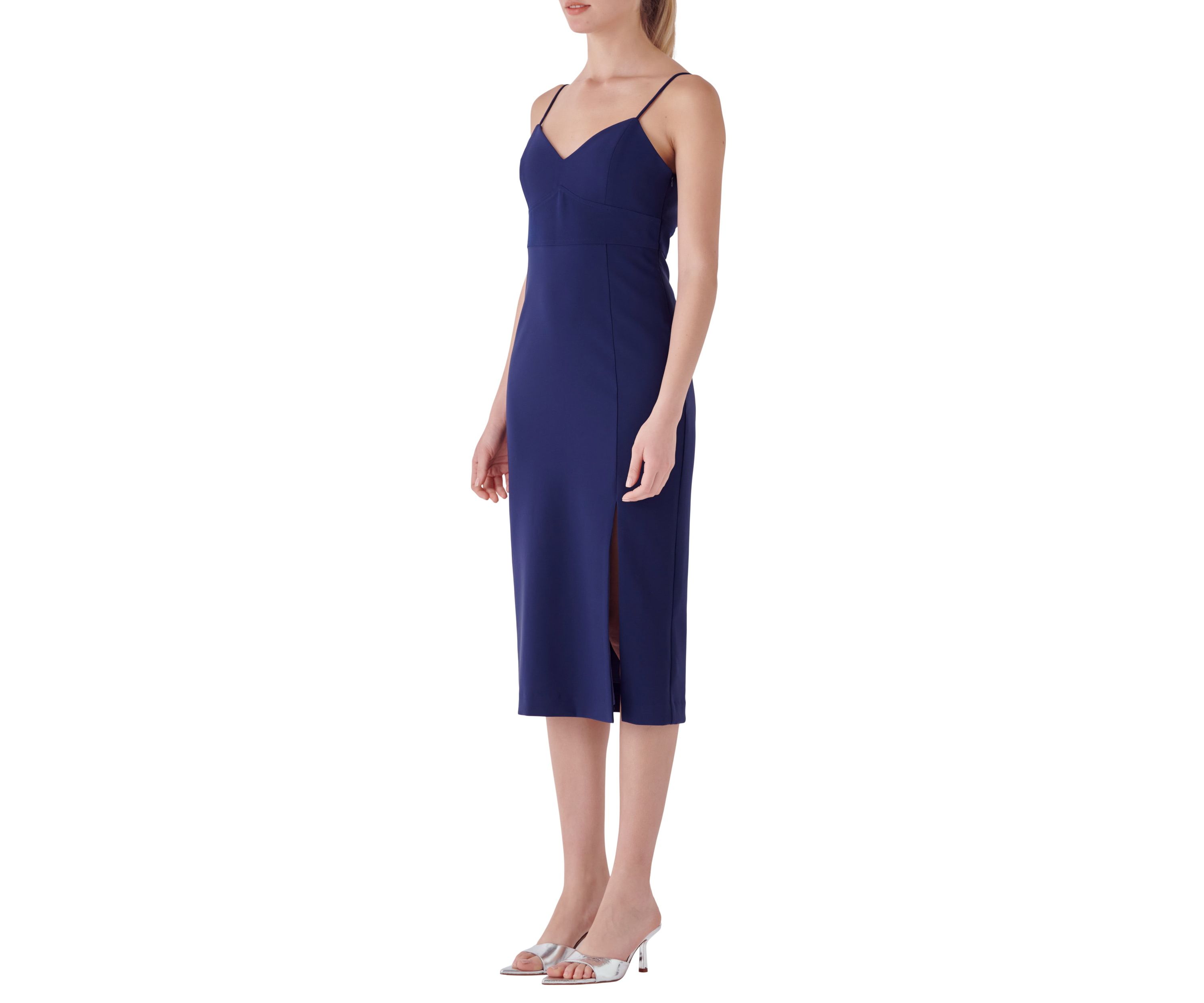Strappy Midi Pencil Dress