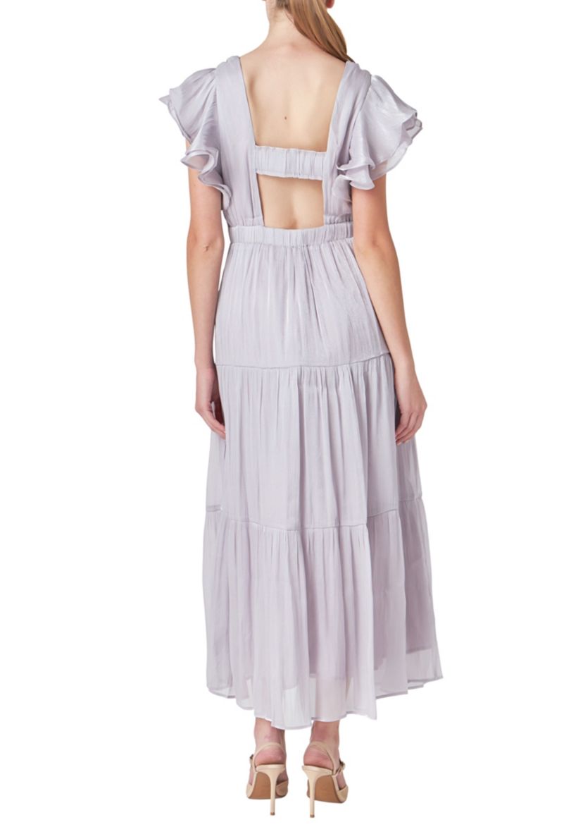 Open Back Maxi Dress