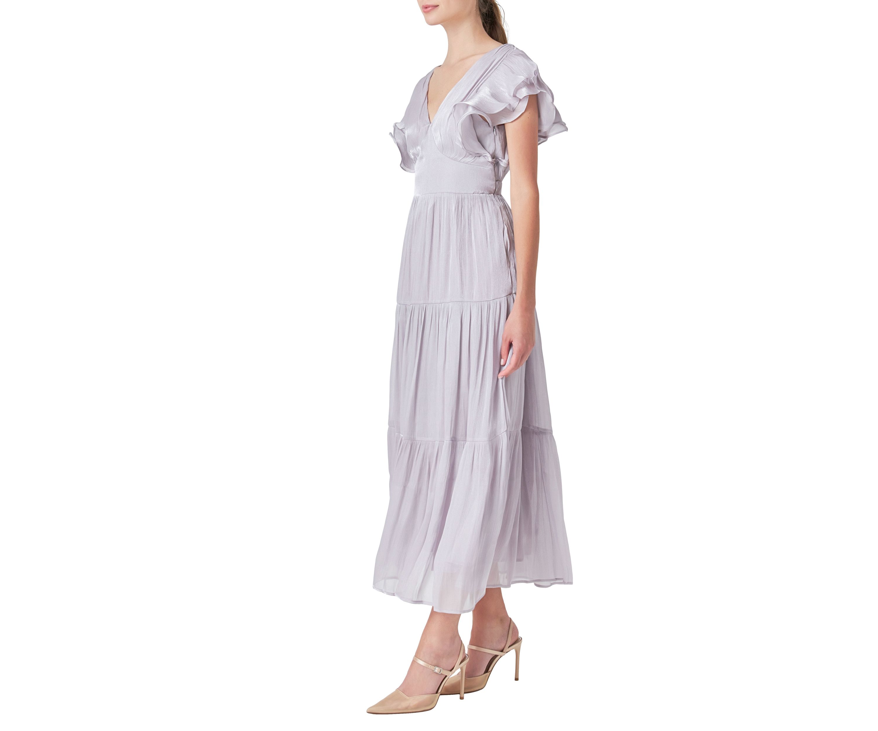 Open Back Maxi Dress