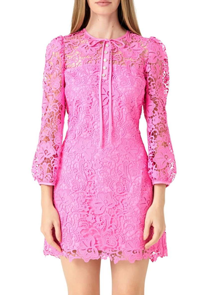 Lace Mini Dress