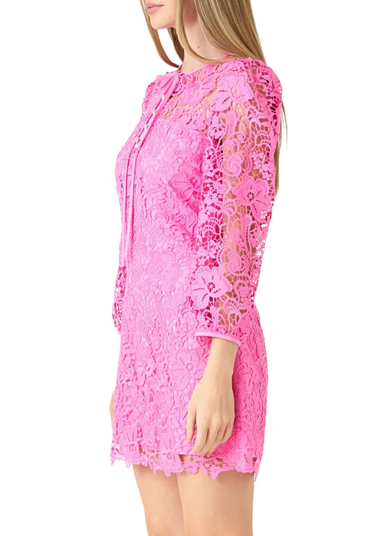 Lace Mini Dress
