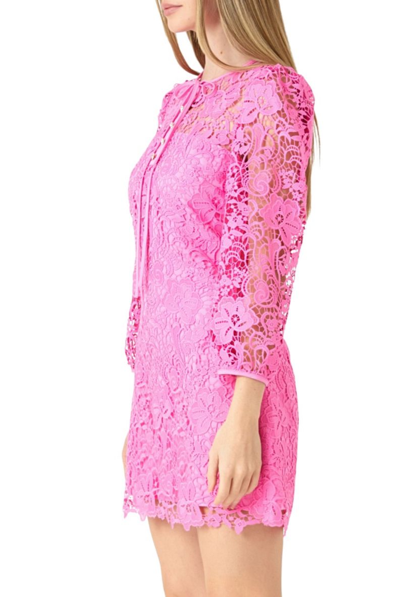 Lace Mini Dress