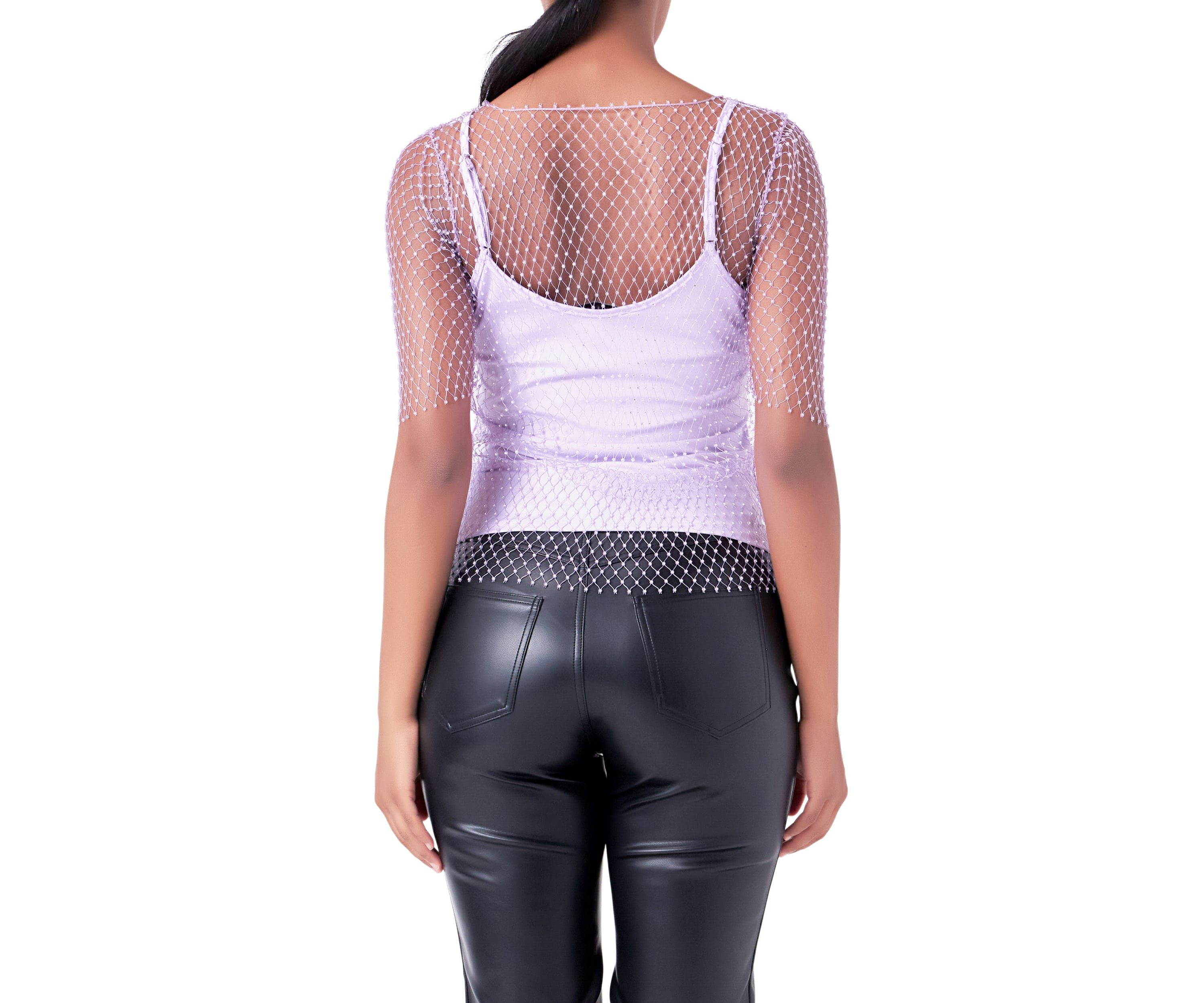 Embellishment Short Sleeve Top