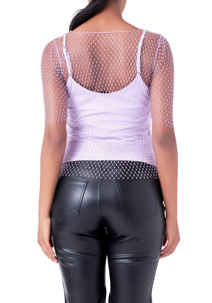 Embellishment Short Sleeve Top