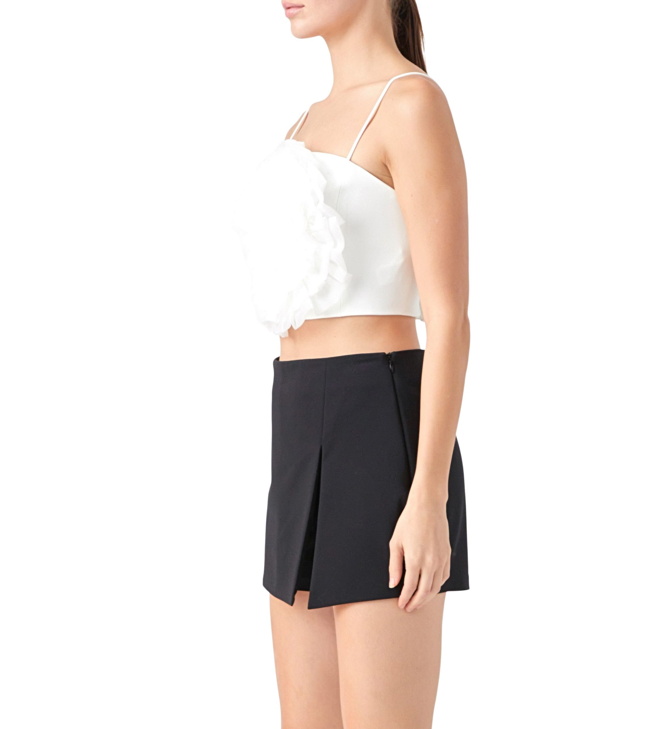 Organza Flower Top