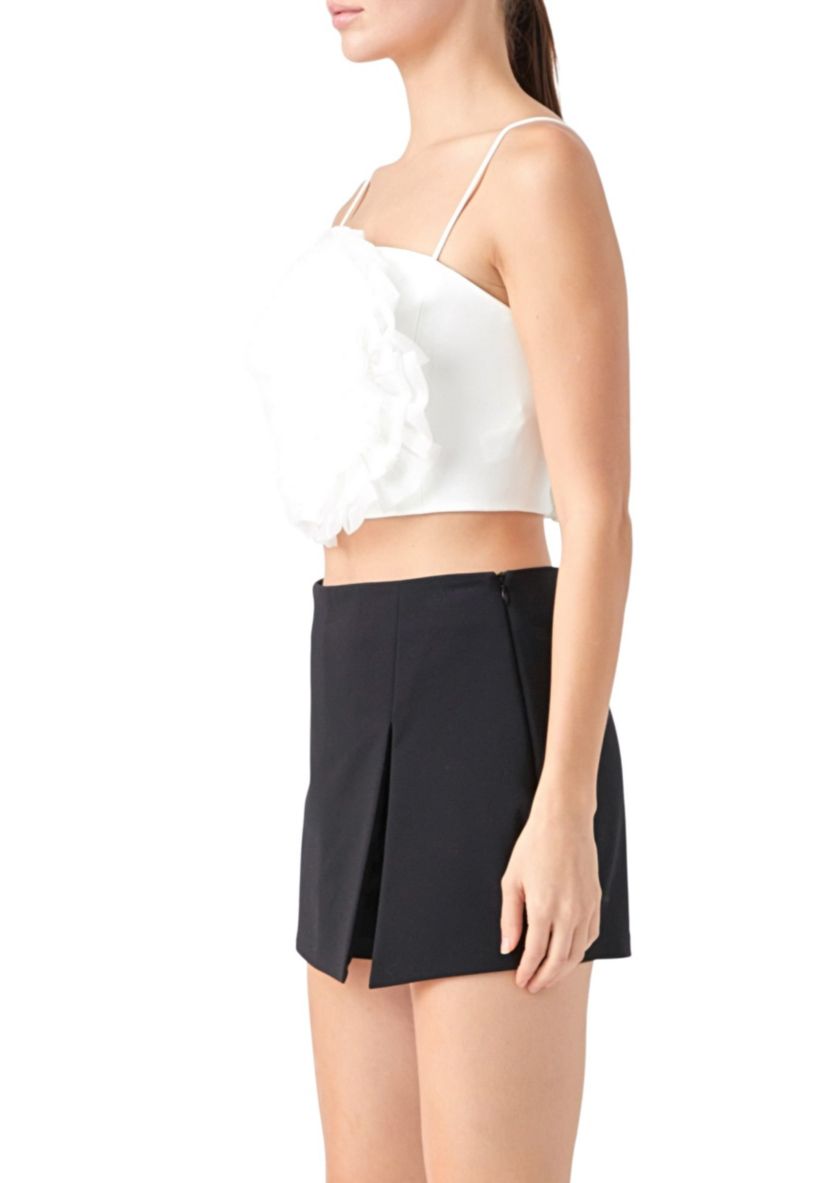 Organza Flower Top