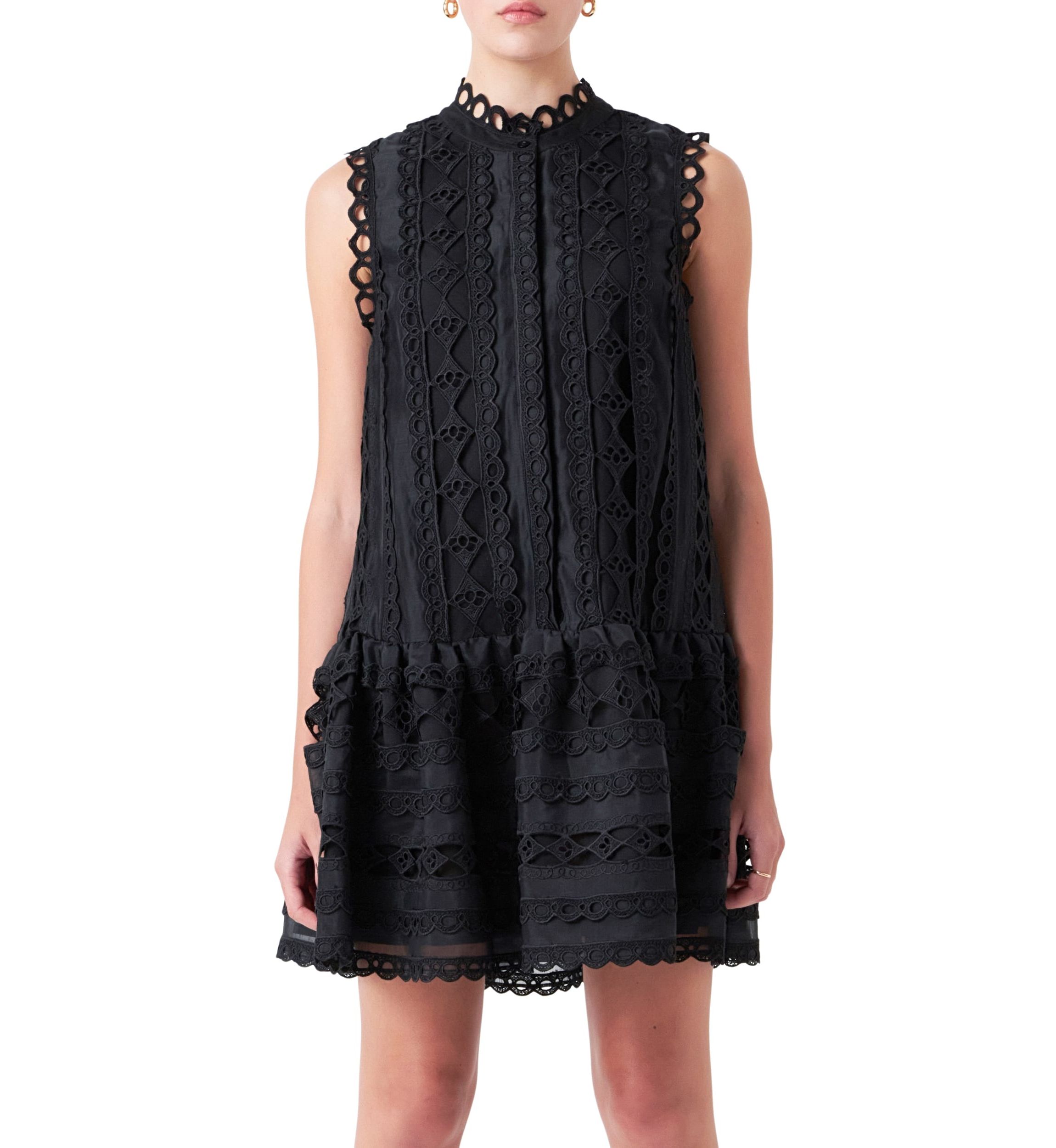 Lace Mini Dress