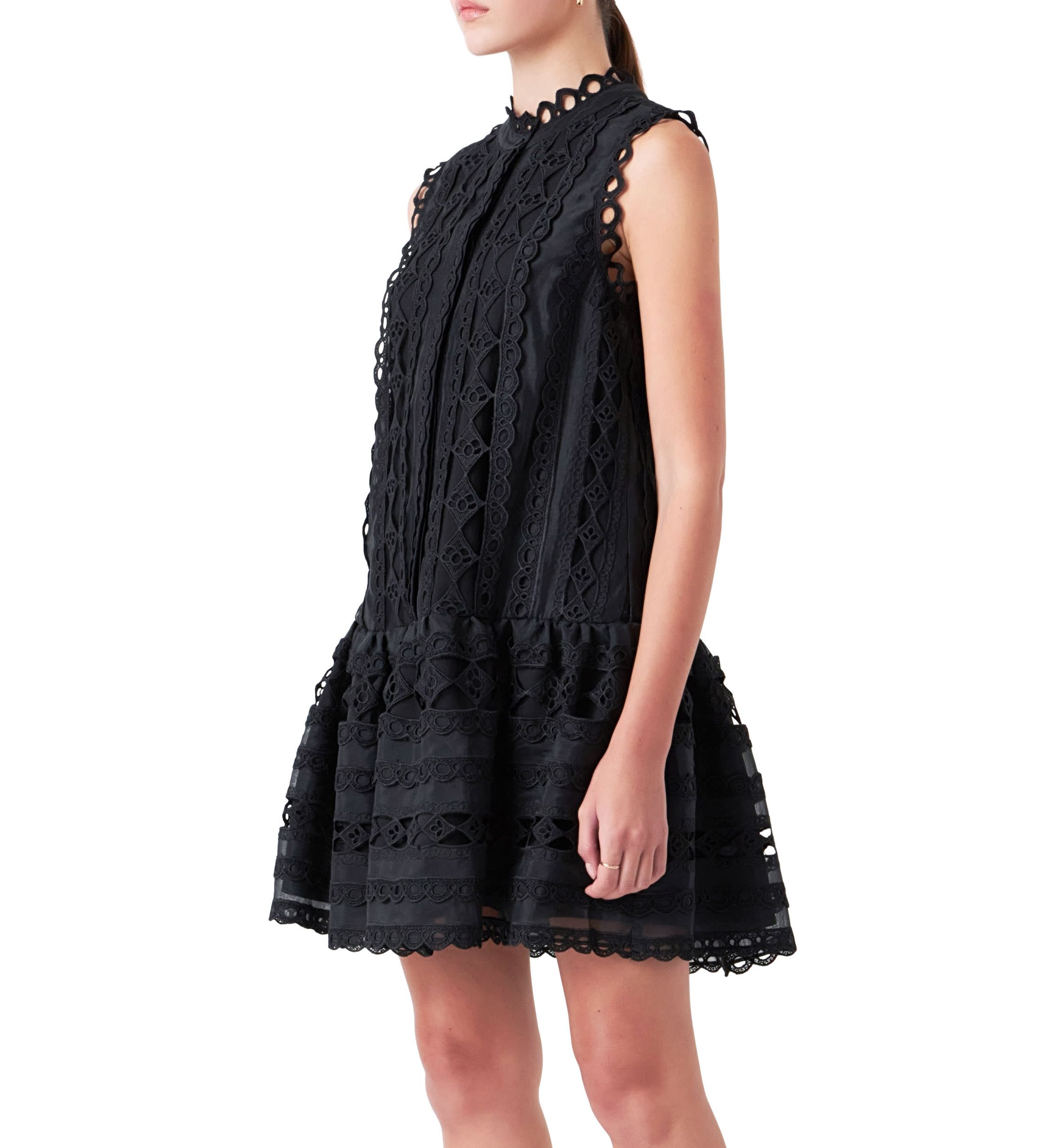 Lace Mini Dress