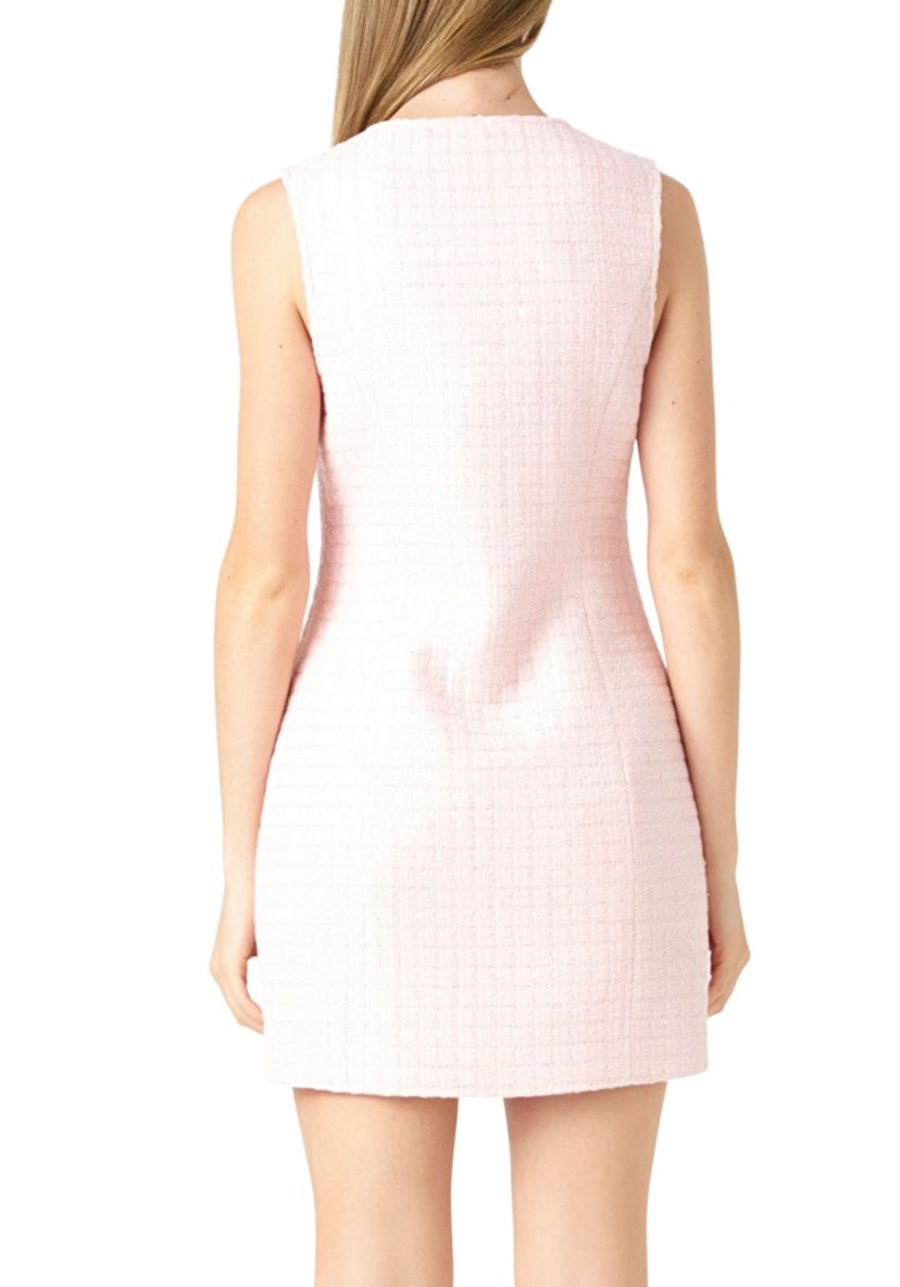 Sequin Novelty Sleeveless Mini Dress