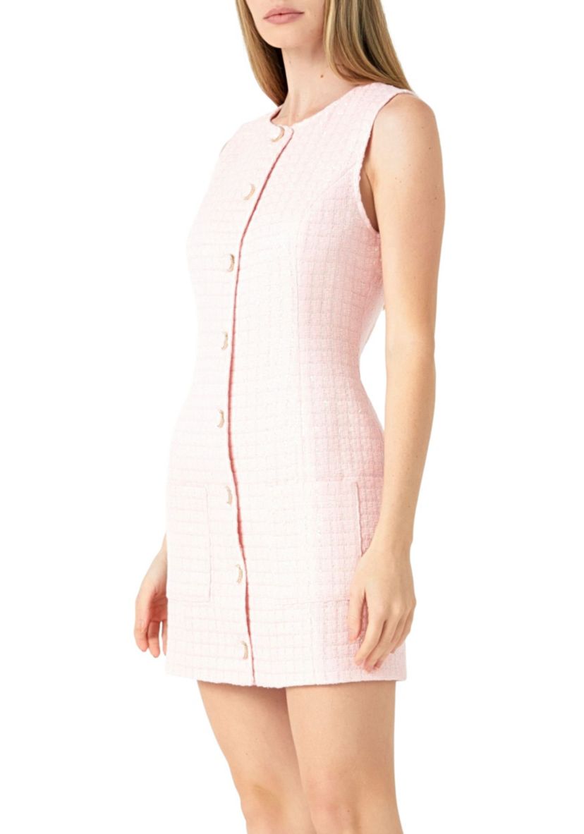 Sequin Novelty Sleeveless Mini Dress