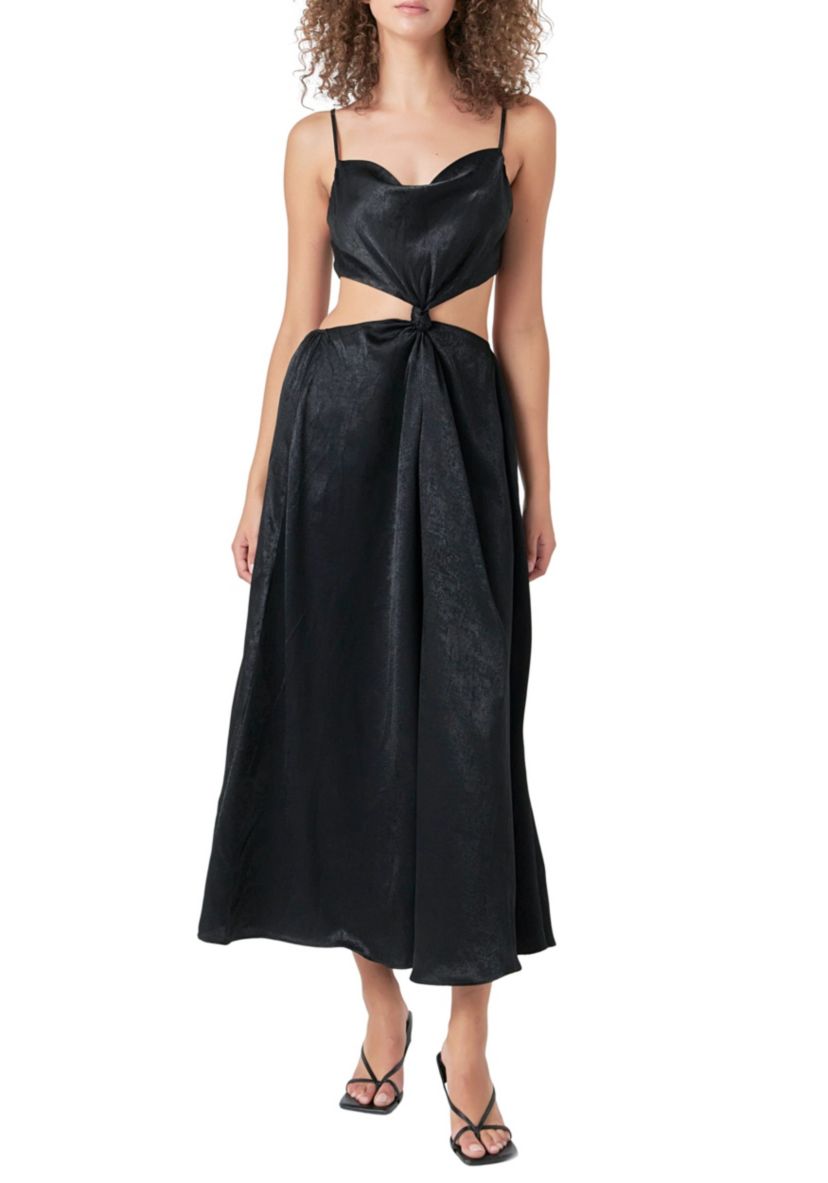 Front Twist Maxi Dress