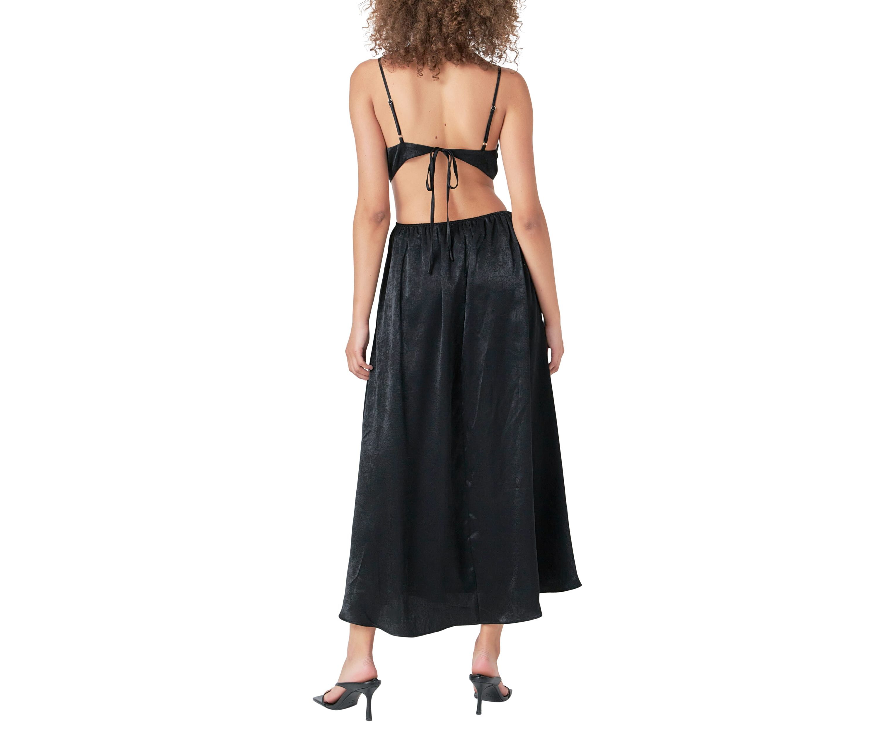 Front Twist Maxi Dress
