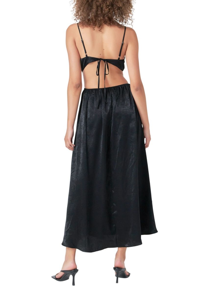 Front Twist Maxi Dress