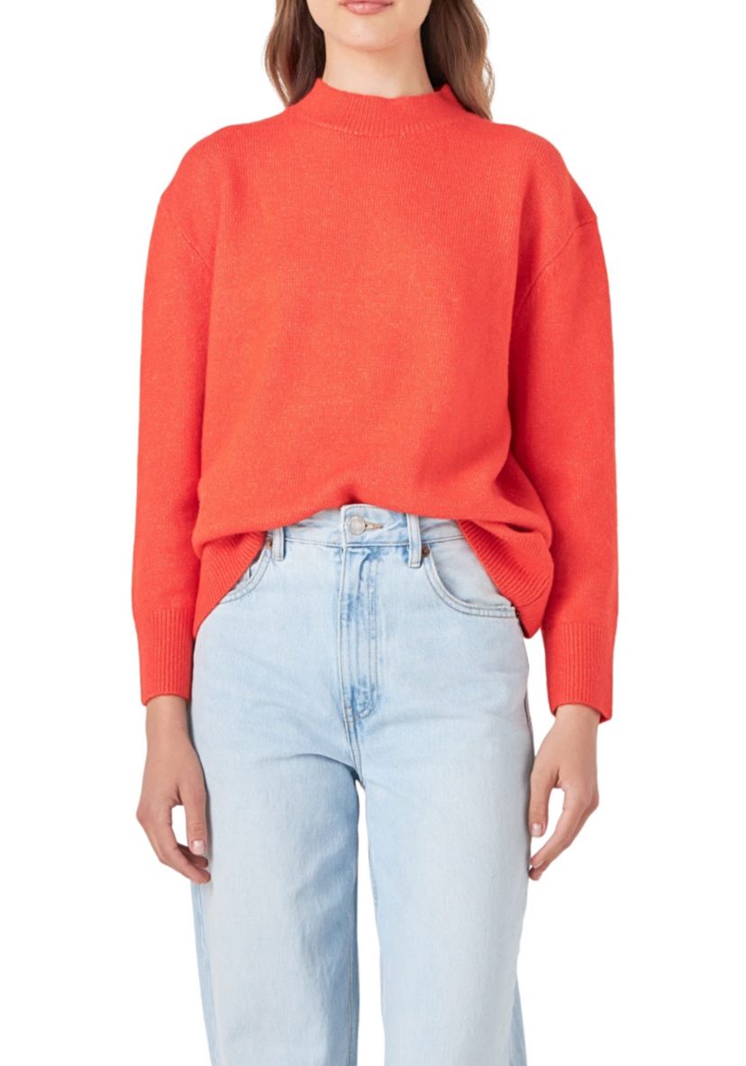 Oversized Crewneck Sweater