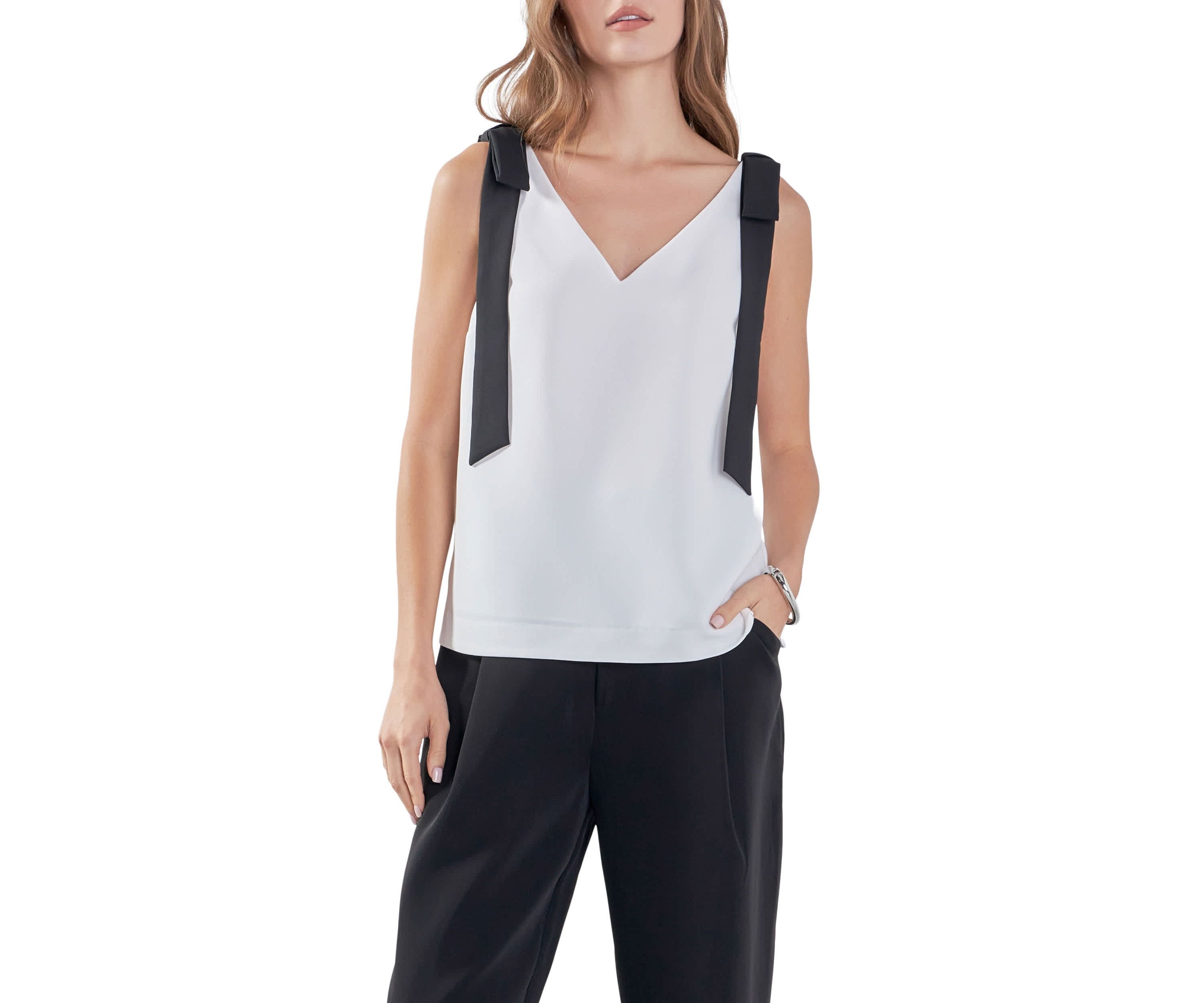Bow Detailed Top