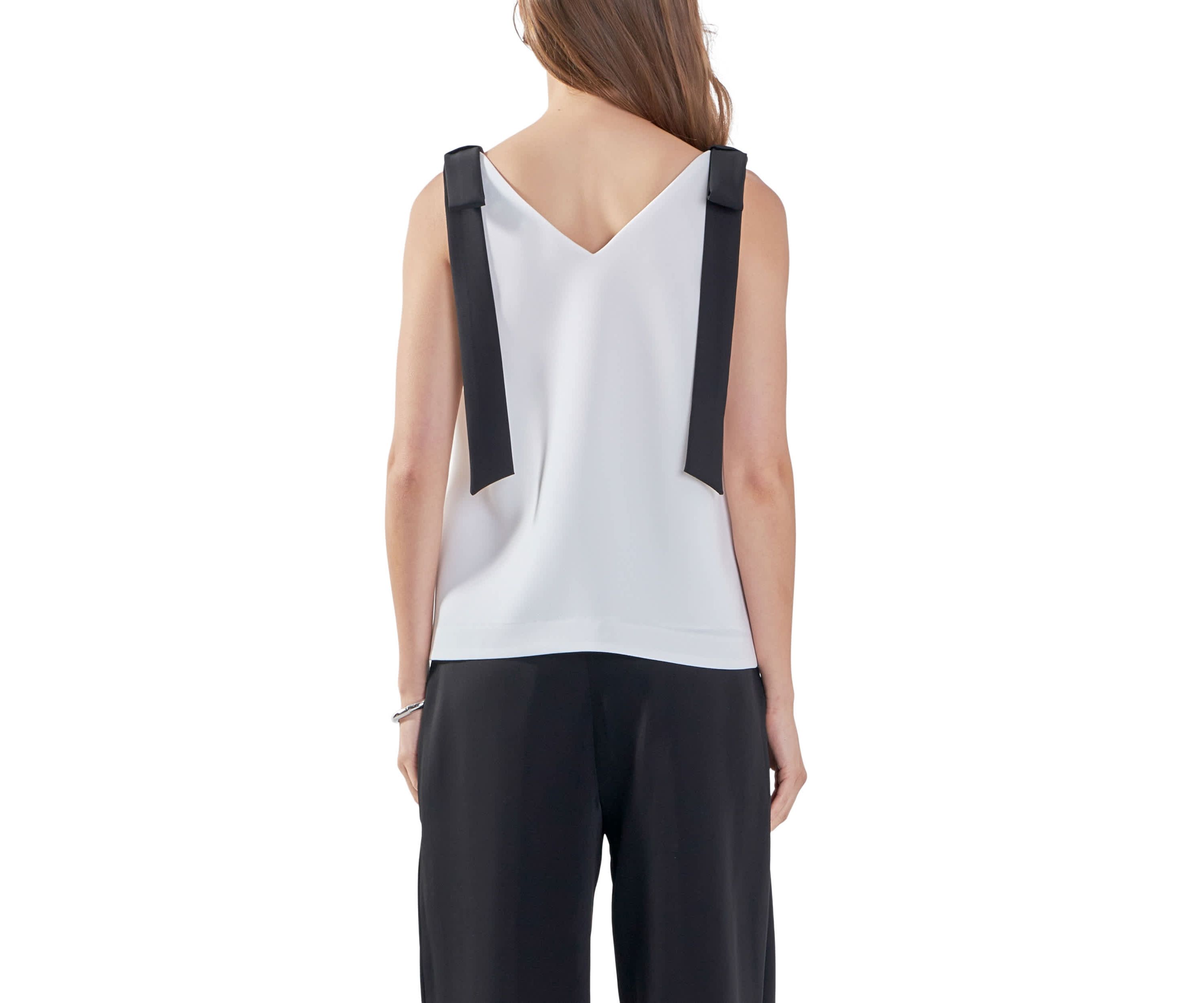 Bow Detailed Top