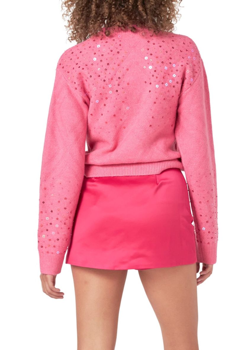 Sequins Knit Sweater