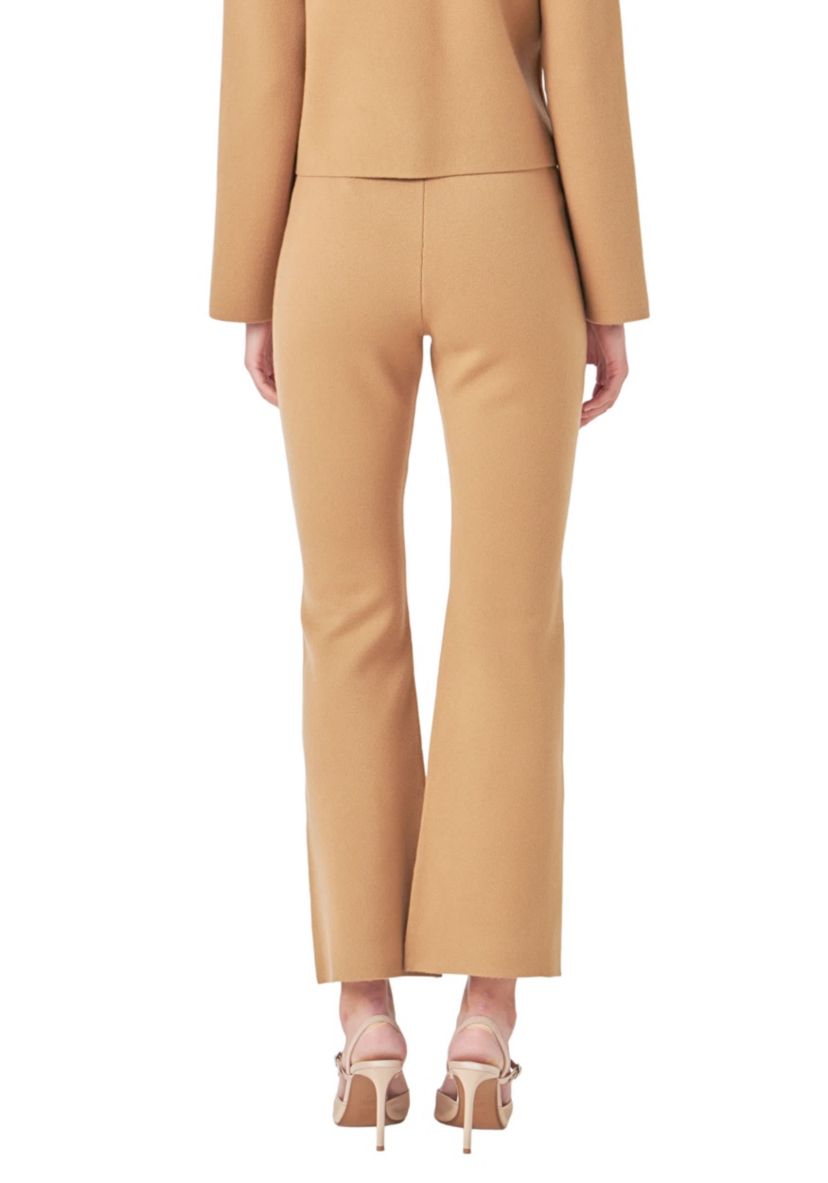 Knit Fitted Pants