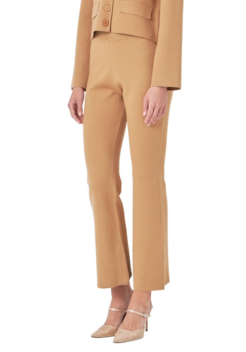 Knit Fitted Pants