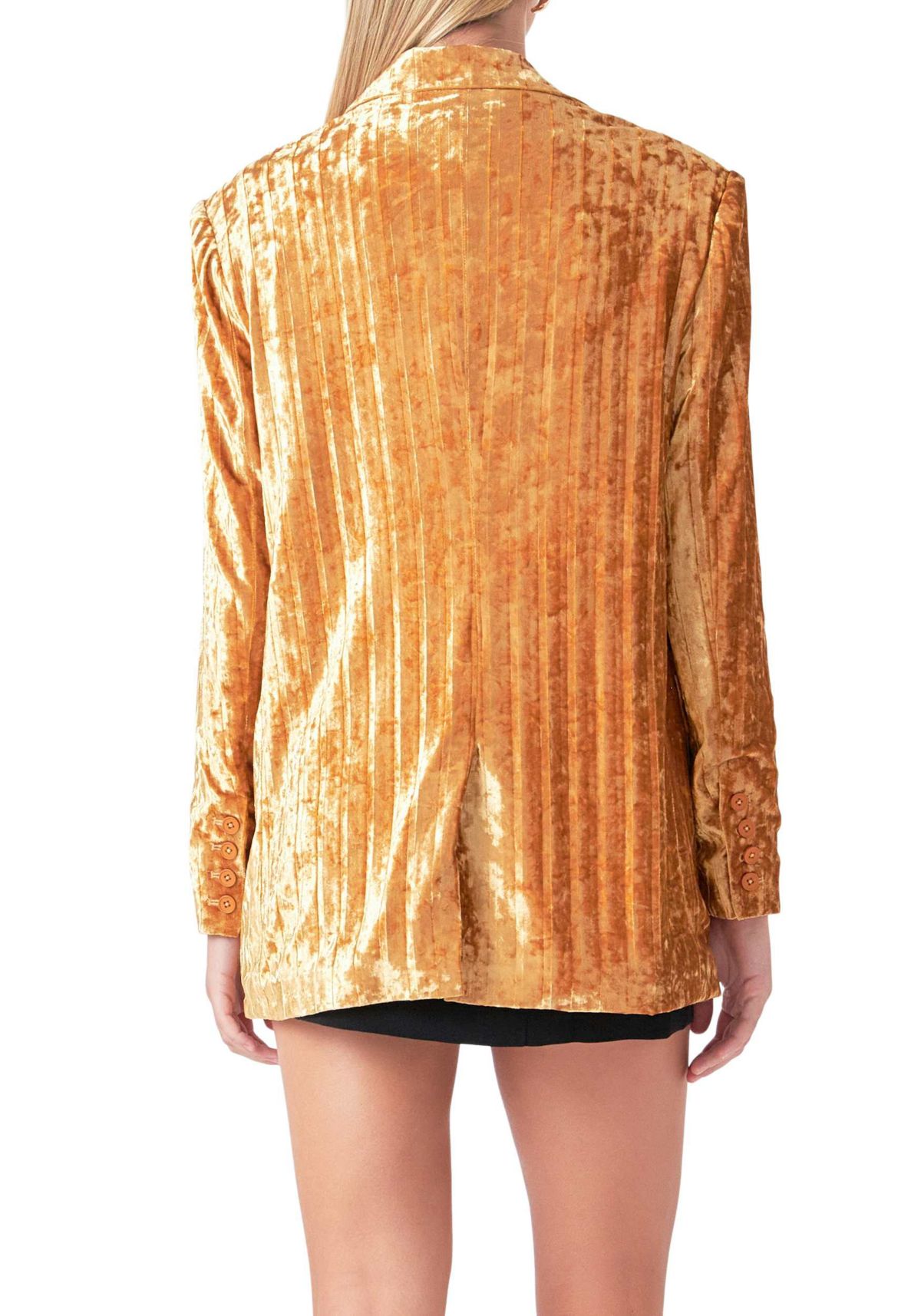 Oversized Velvet Blazer