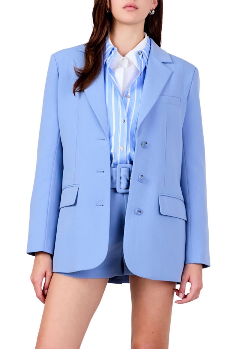 3 Button Suit Blazer