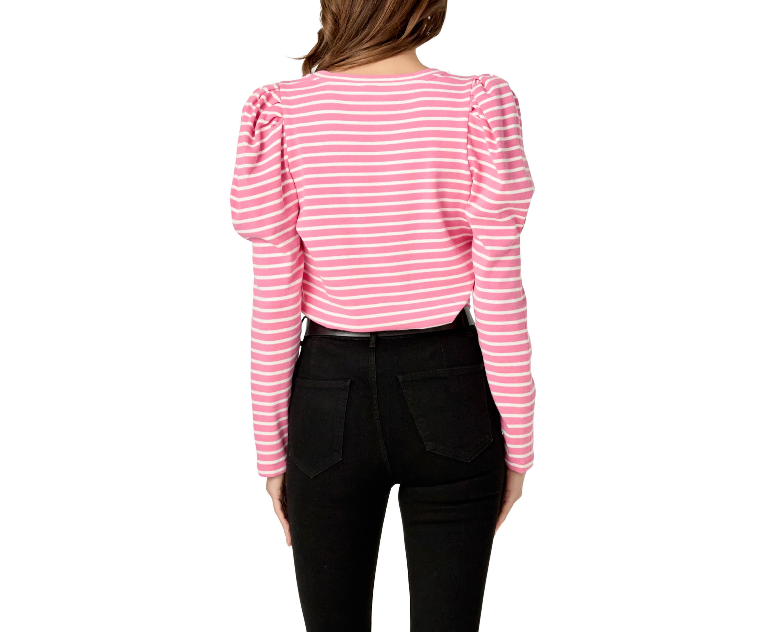 Puff Sleeve Knit Top