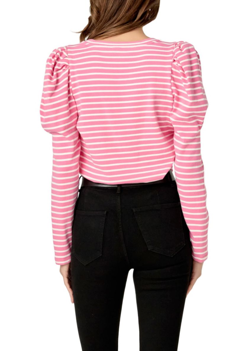 Puff Sleeve Knit Top