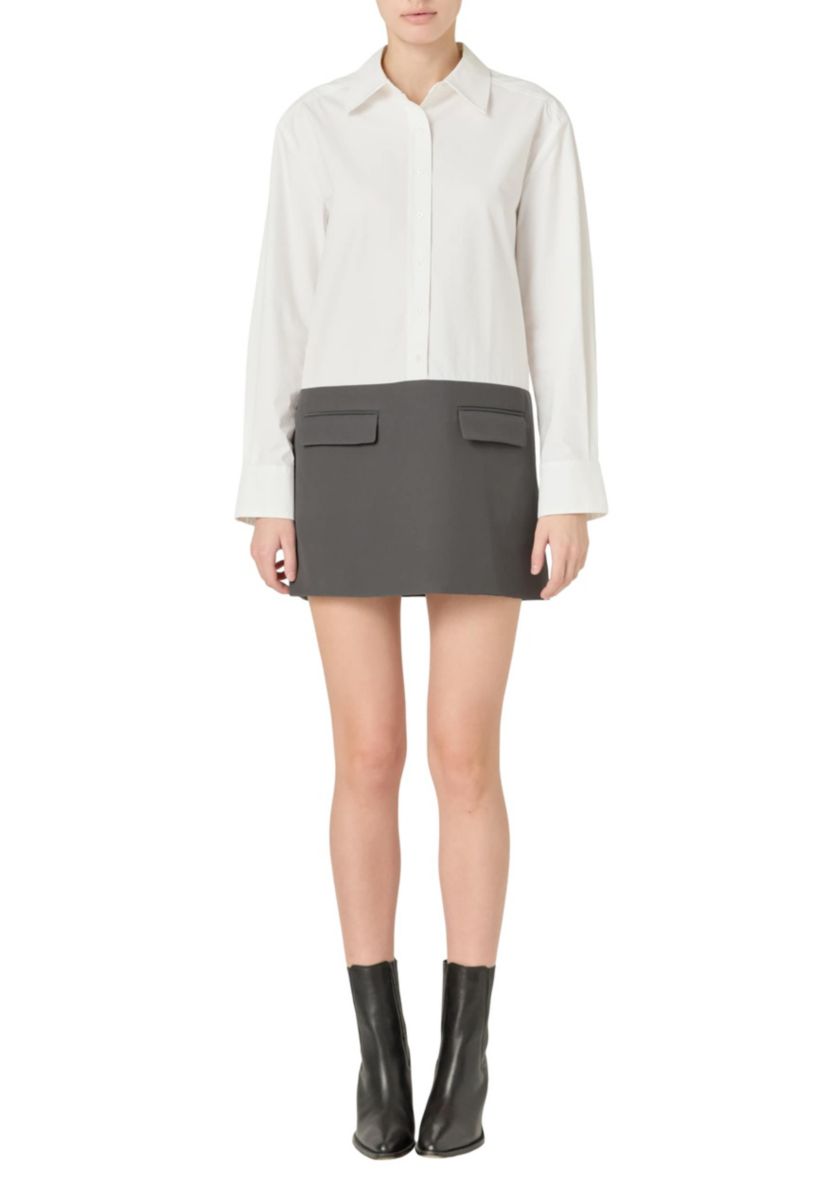 Shirt Mini Dress
