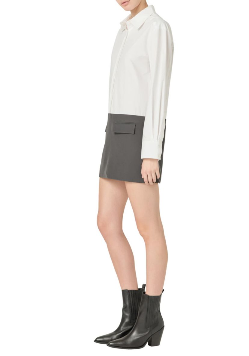Shirt Mini Dress