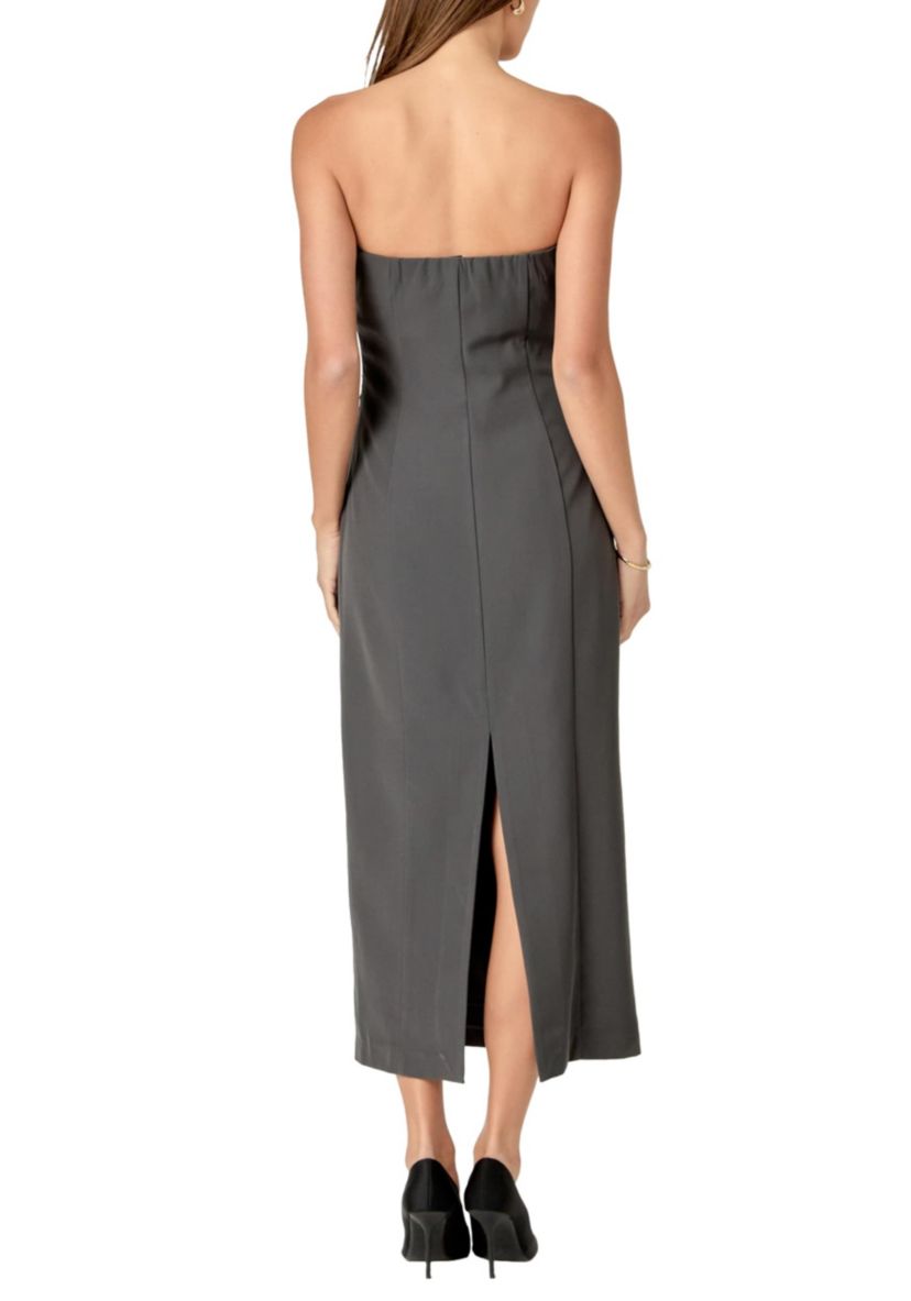 Strapless Column Maxi Dress