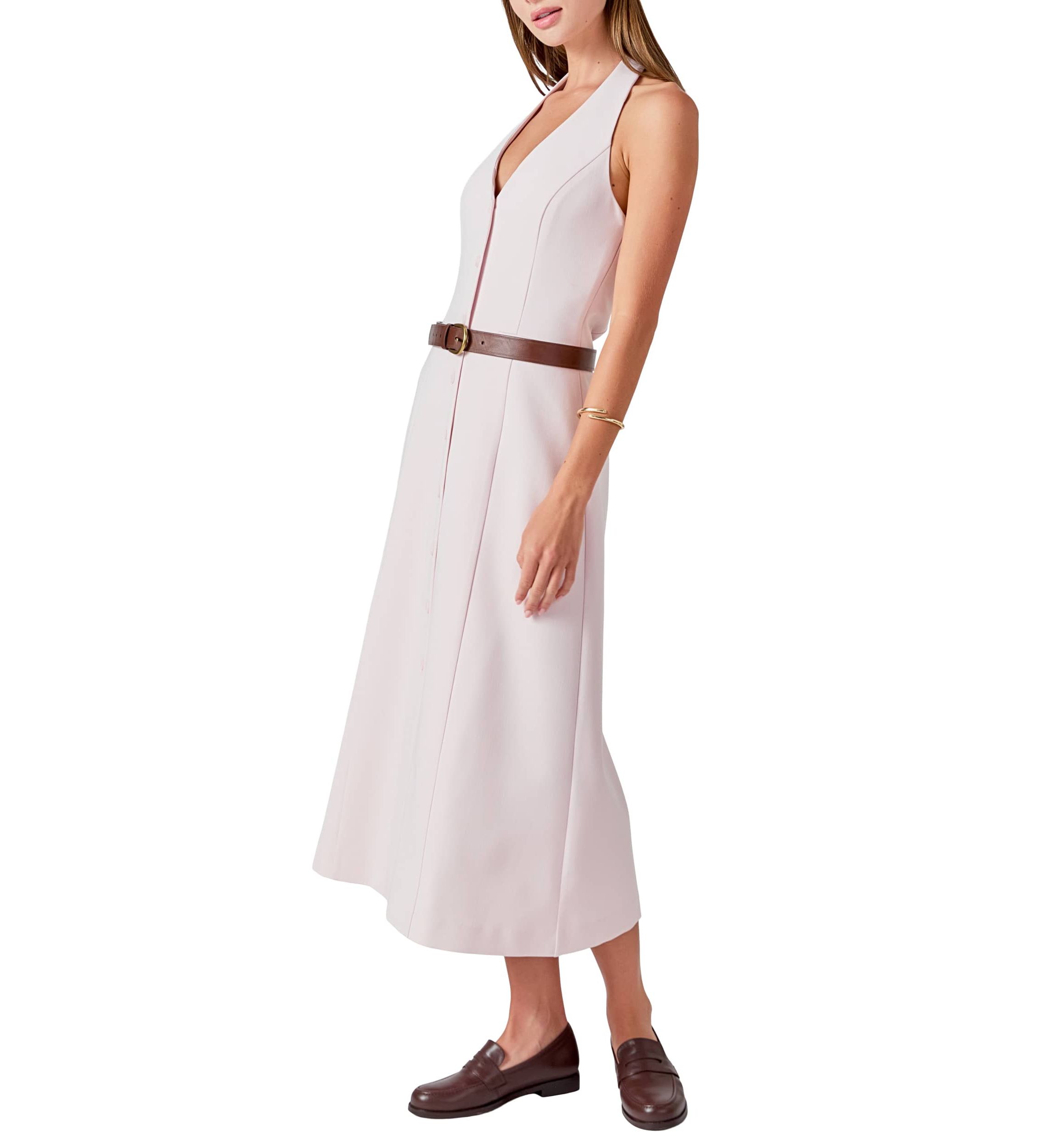 Halter Midi Dress
