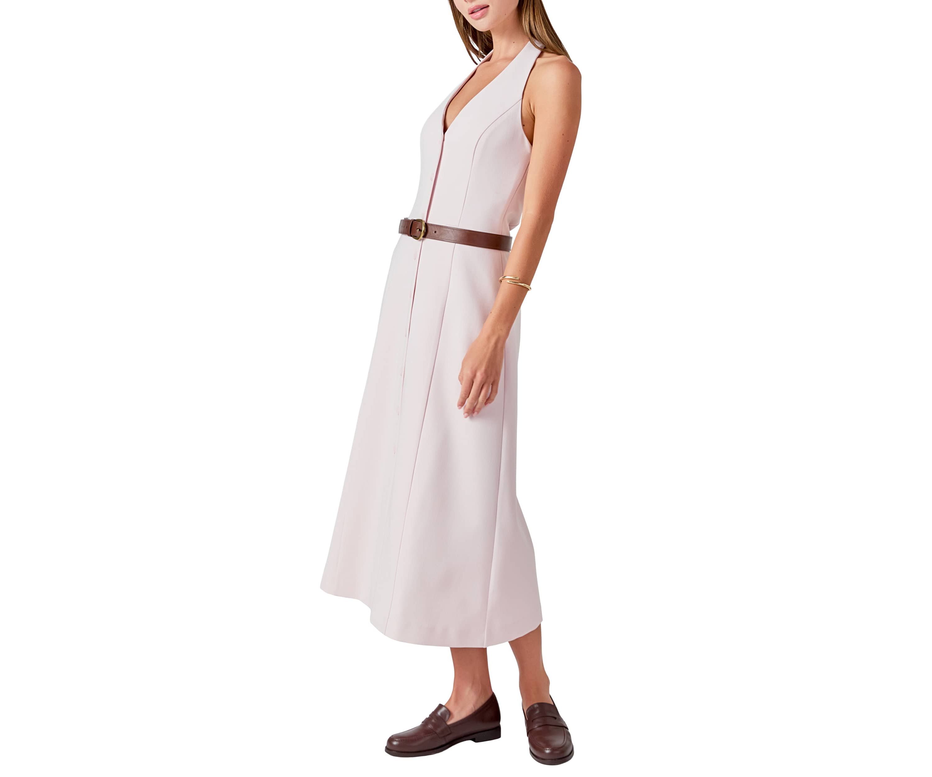 Halter Midi Dress