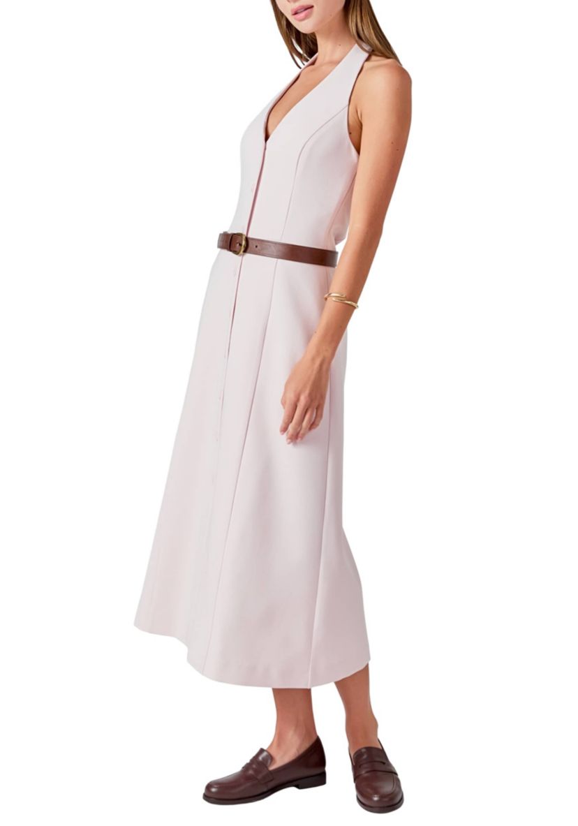 Halter Midi Dress