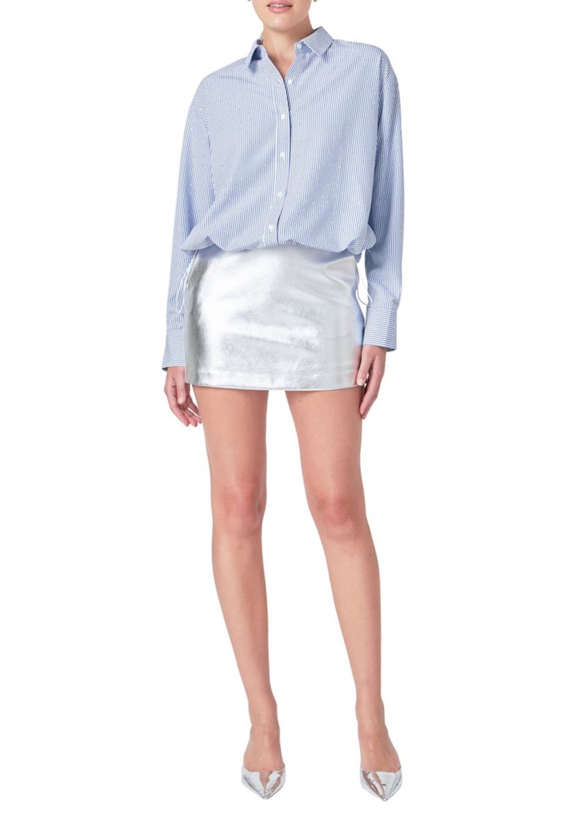 Elastic Hem Shirt