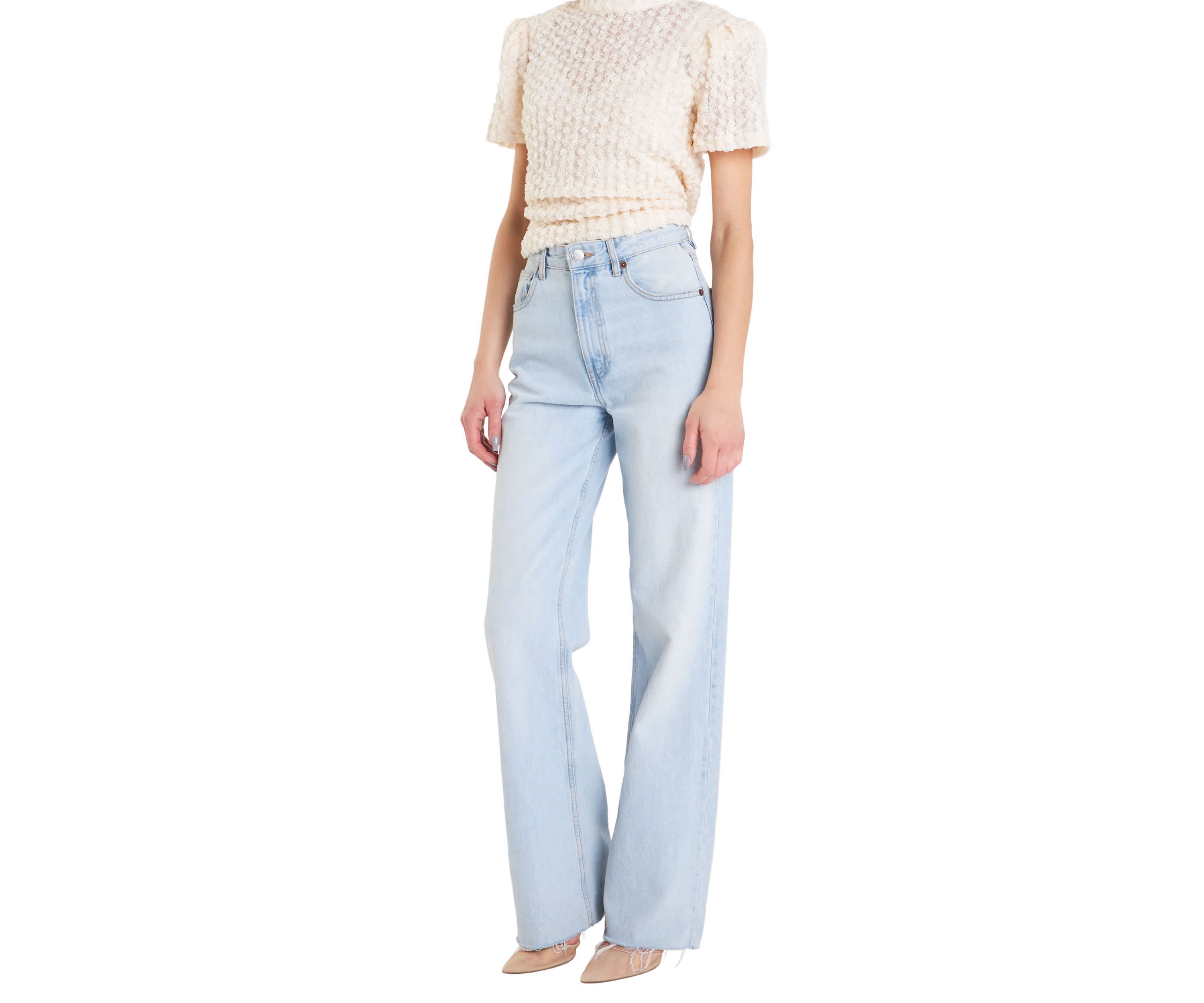 Textured Mock Neck Top