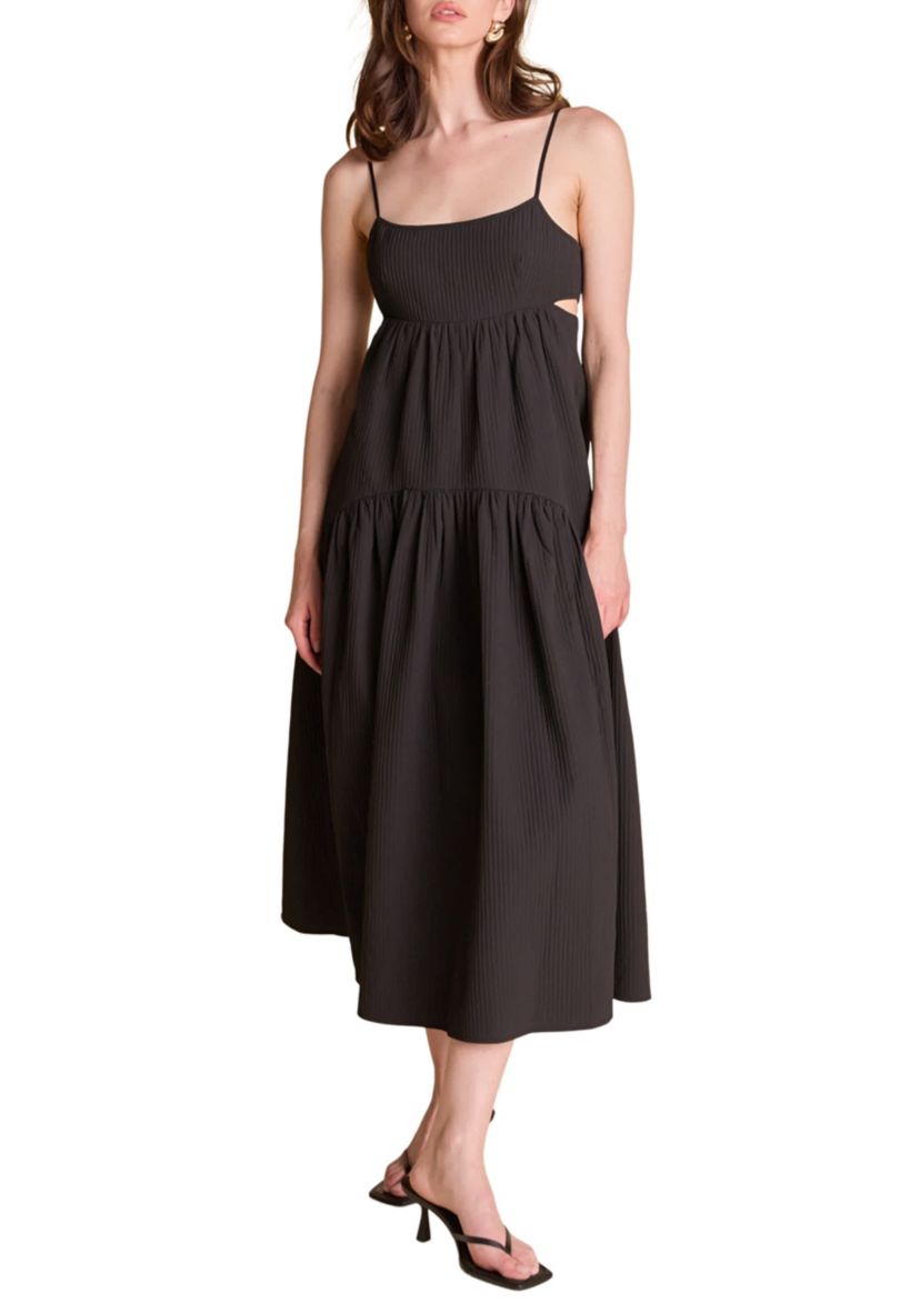 Textured Maxi Dress