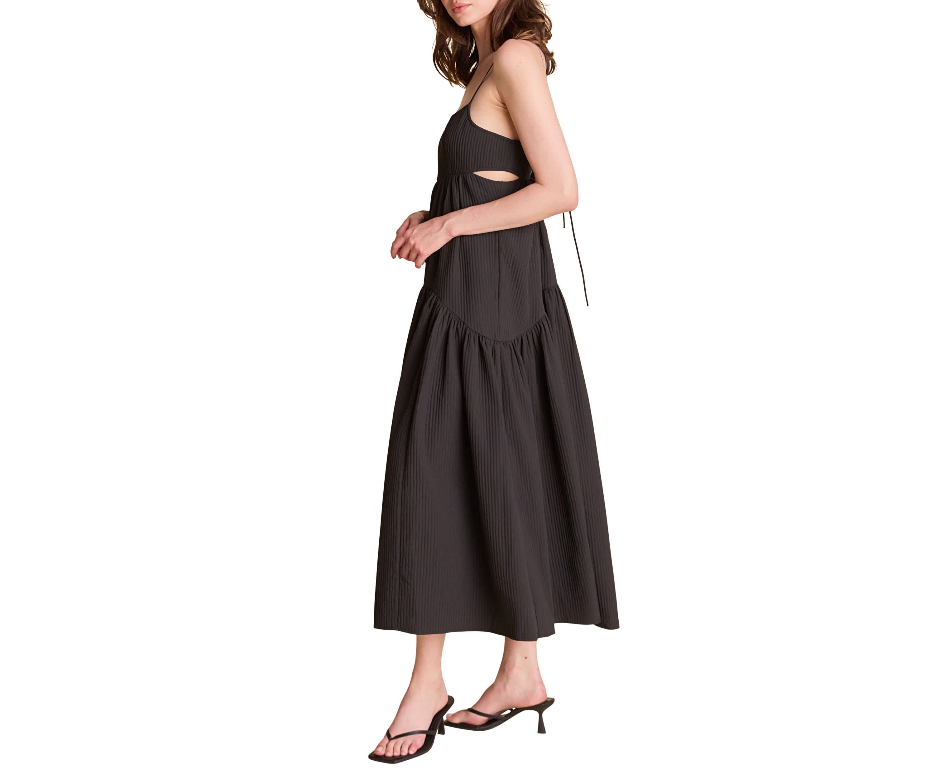 Textured Maxi Dress