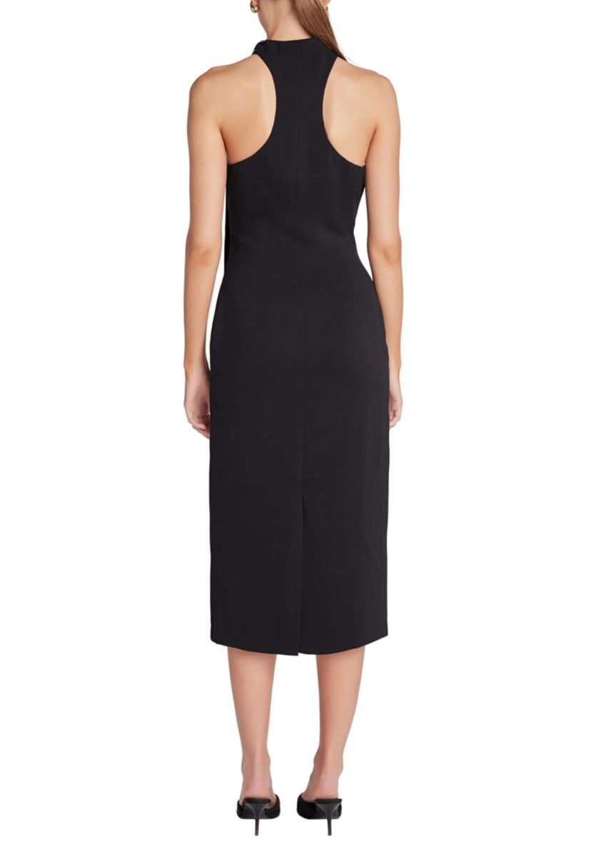 Choker Tie Midi Dress