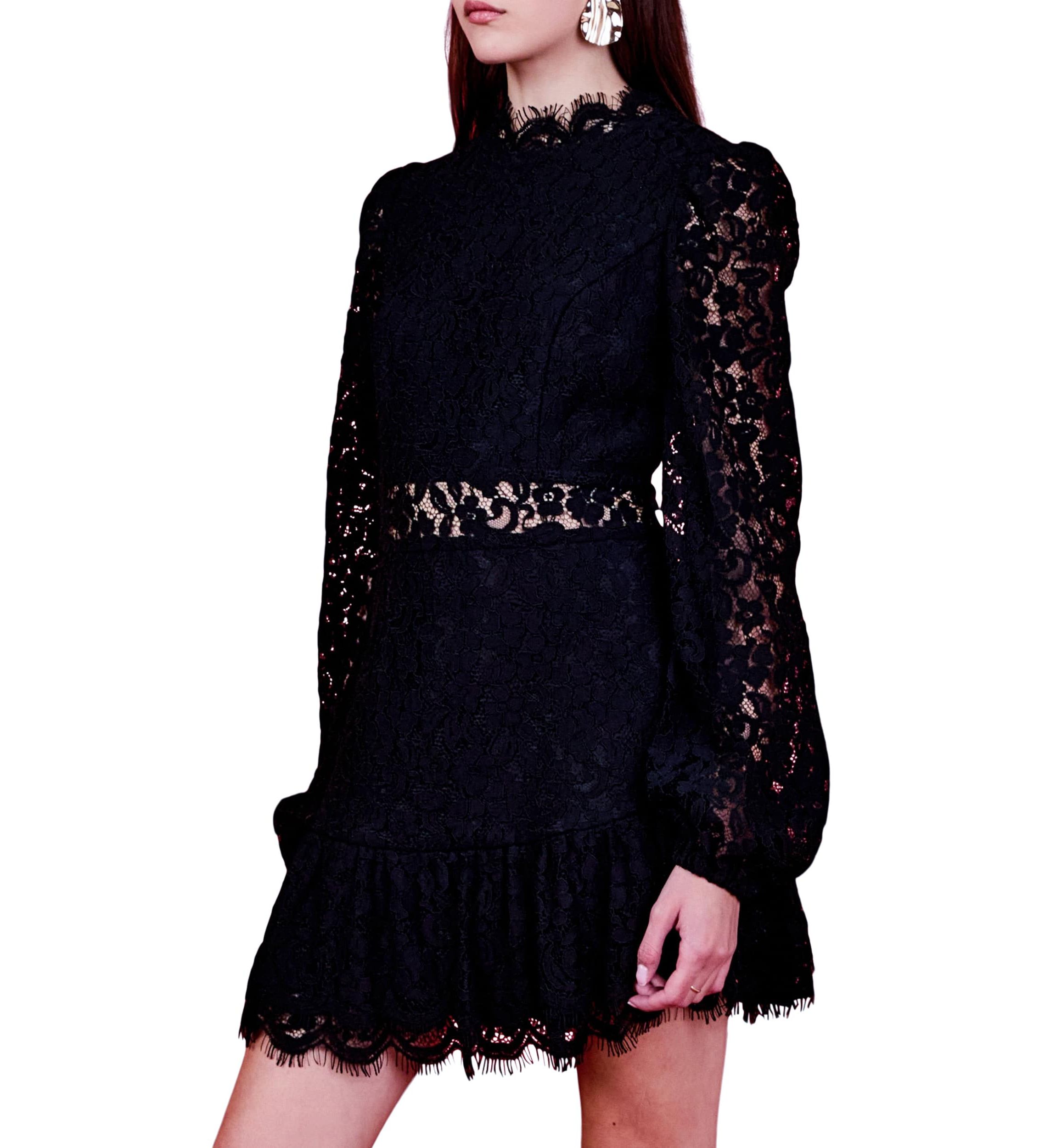 Laced Cutout Mini Dress