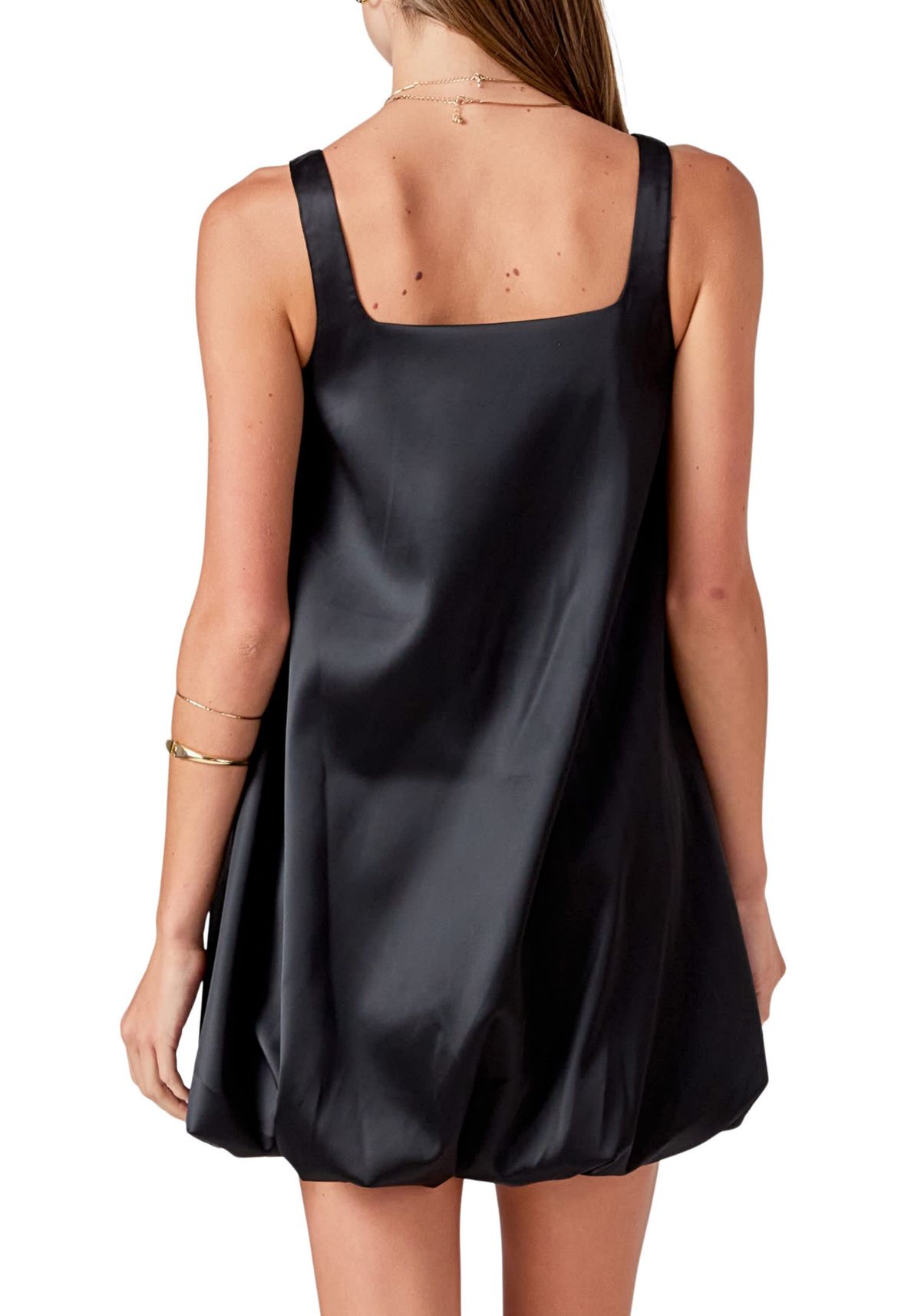 Sleeveless Balloon Mini Dress
